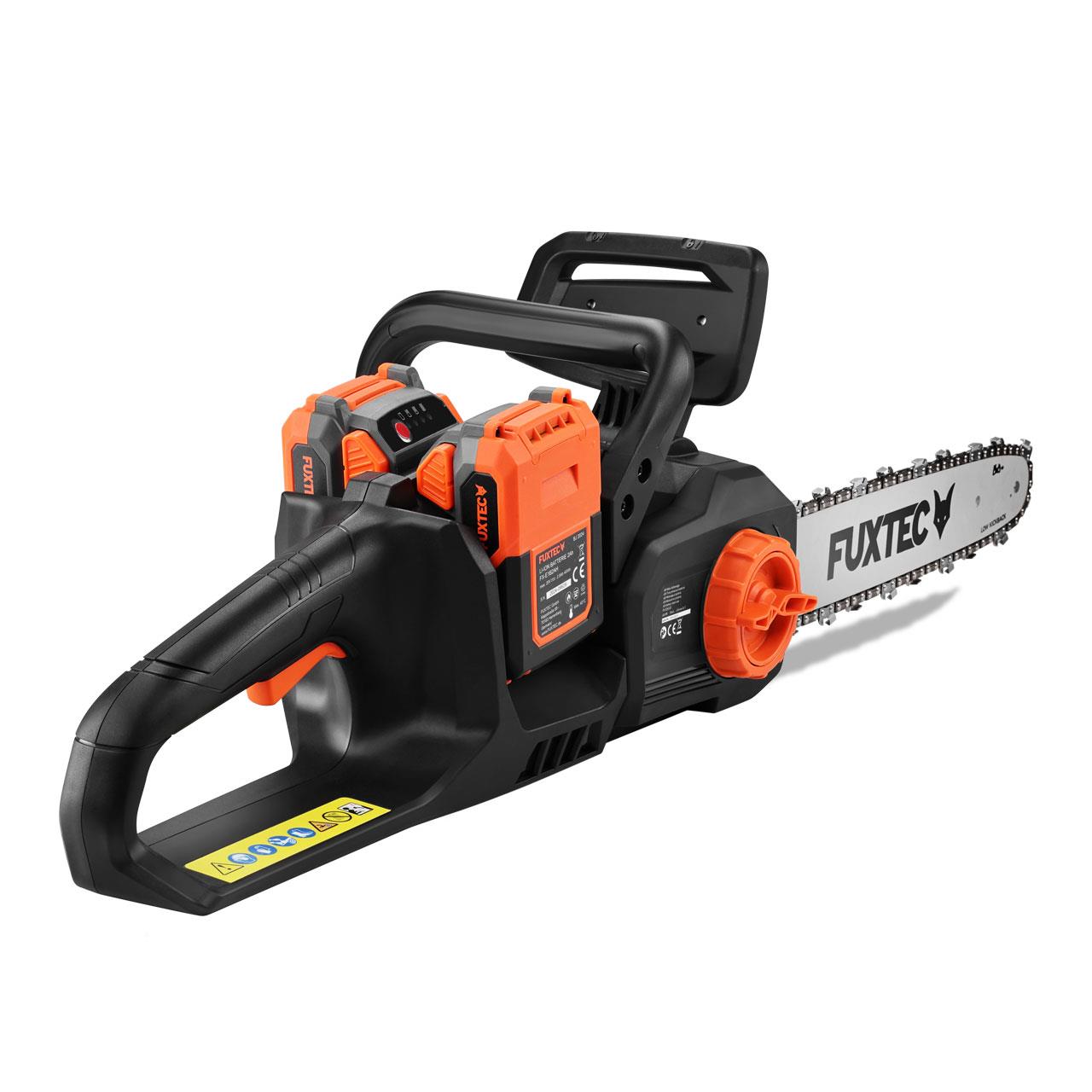 Motosierra a batería sin cable 2x20V FUXTEC FX-E2KSSET