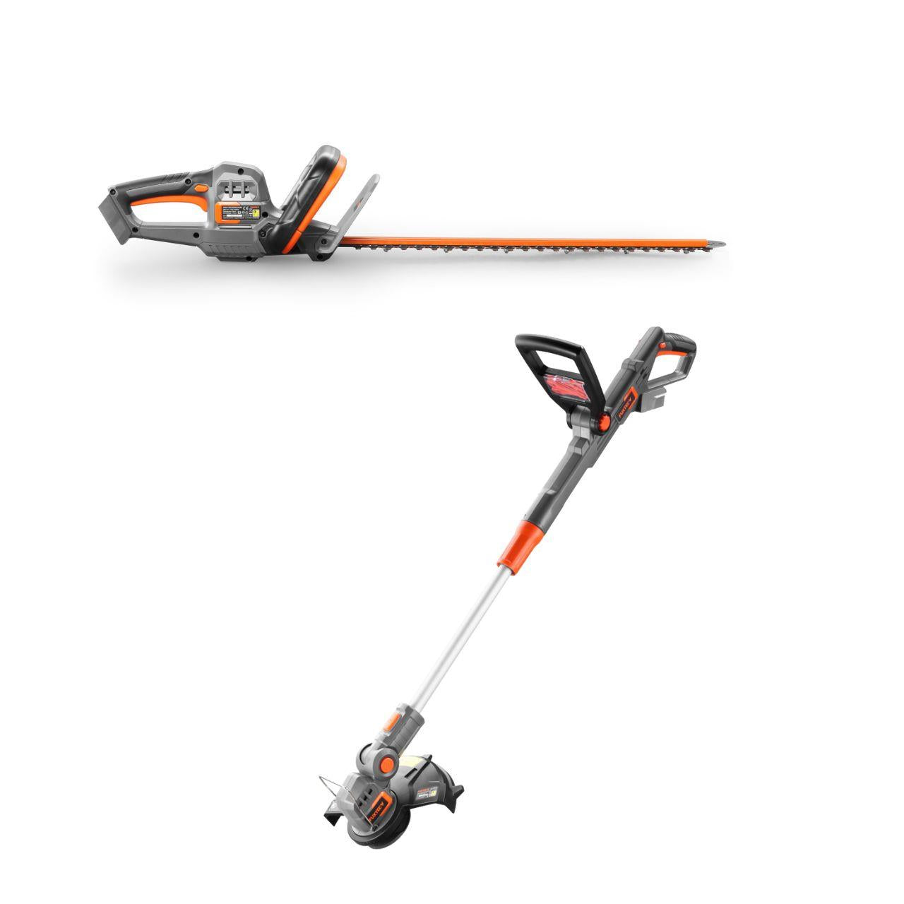 FUXTEC Juego de jardinería de 20 V FX-20VSET5