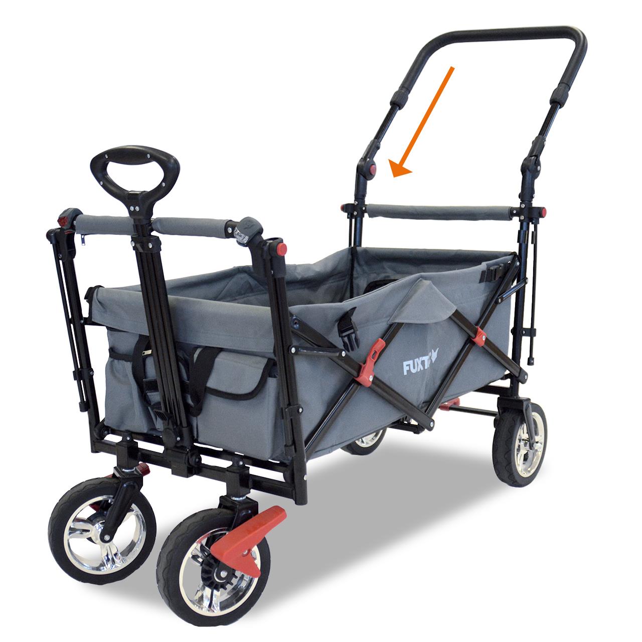 Empuñadura telescópica para Bollerwagen FX-CT-TSG para CT700/ 800/ 850