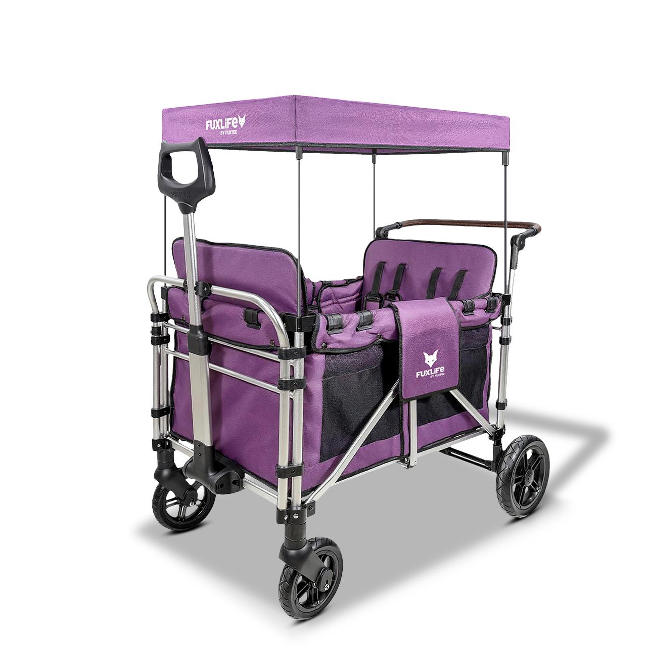 FUXLIFE Carro de mano Premium de 4 plazas FX-CTXL900