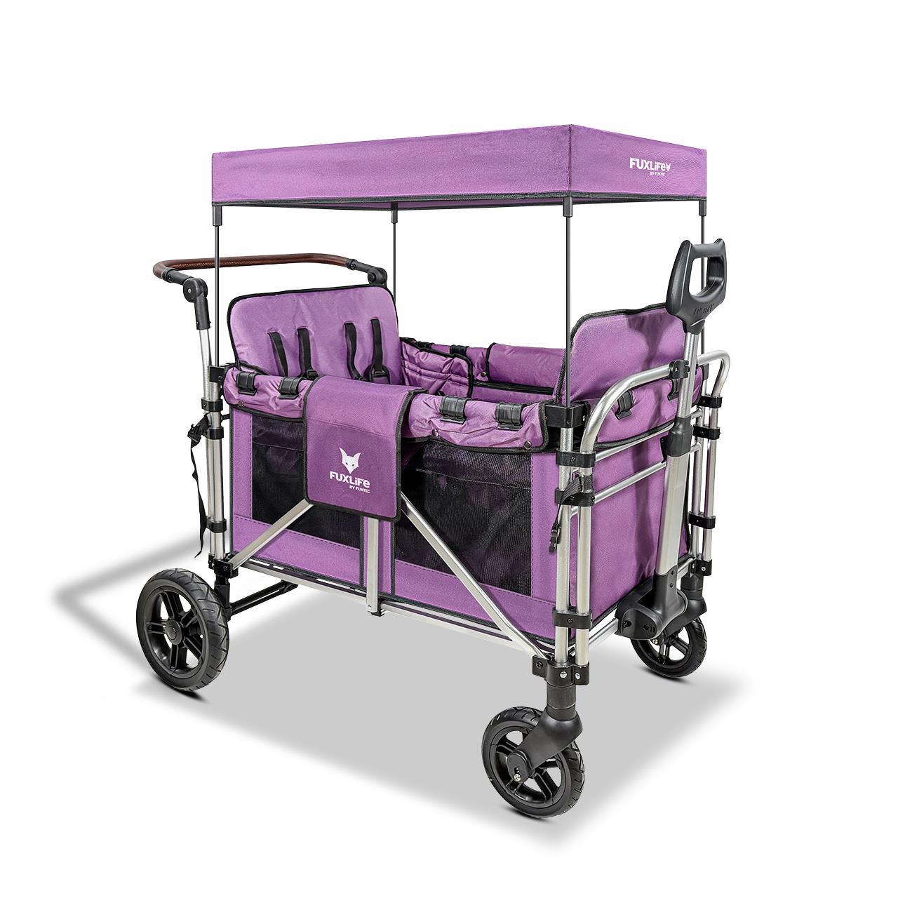 FUXLIFE Carro de mano Premium de 4 plazas FX-CTXL900
