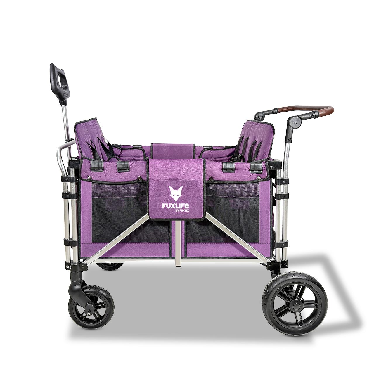 FUXLIFE Carro de mano Premium de 4 plazas FX-CTXL900