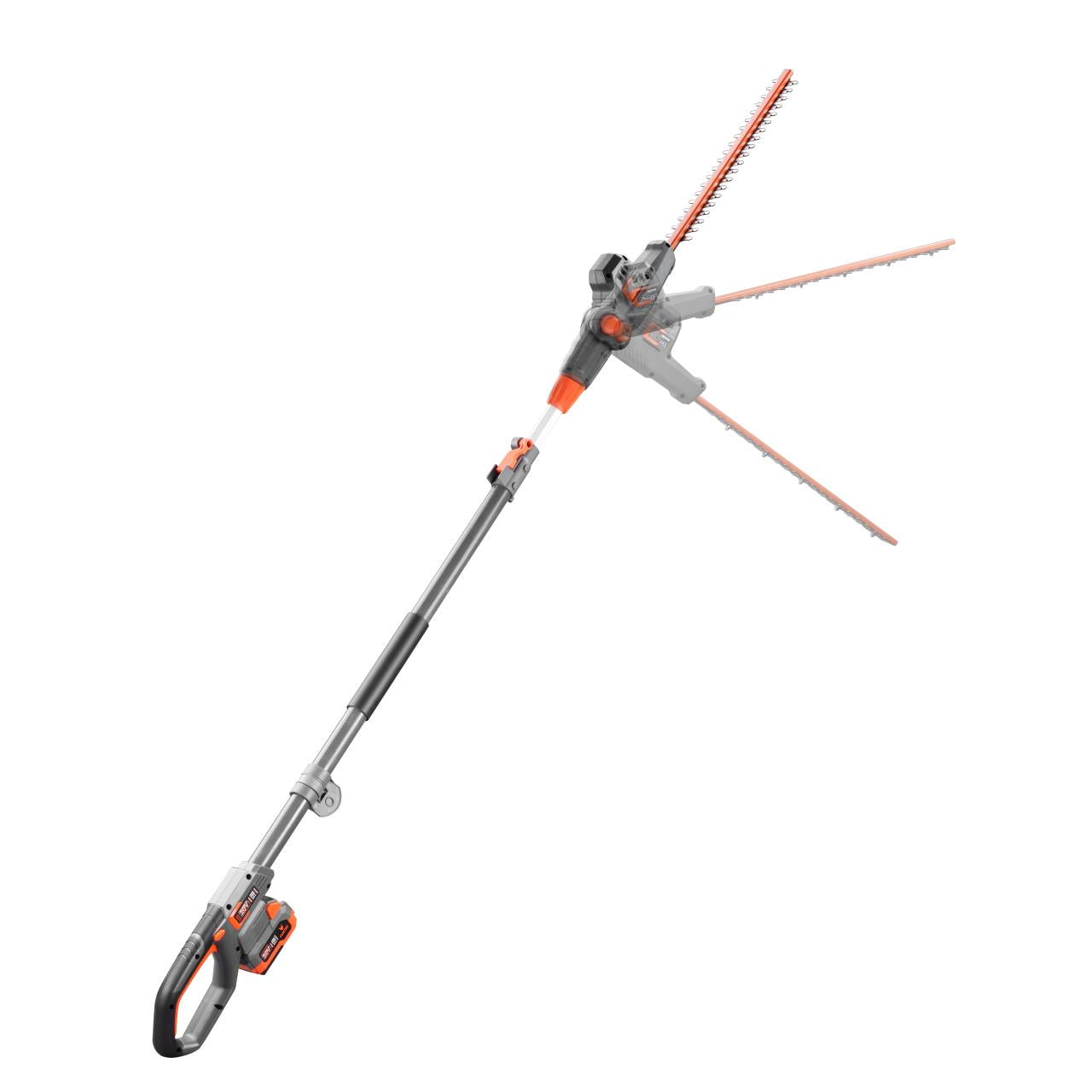 FUXTEC FX-E1HH20 cortasetos telescópico sin cable de 20V – sin batería