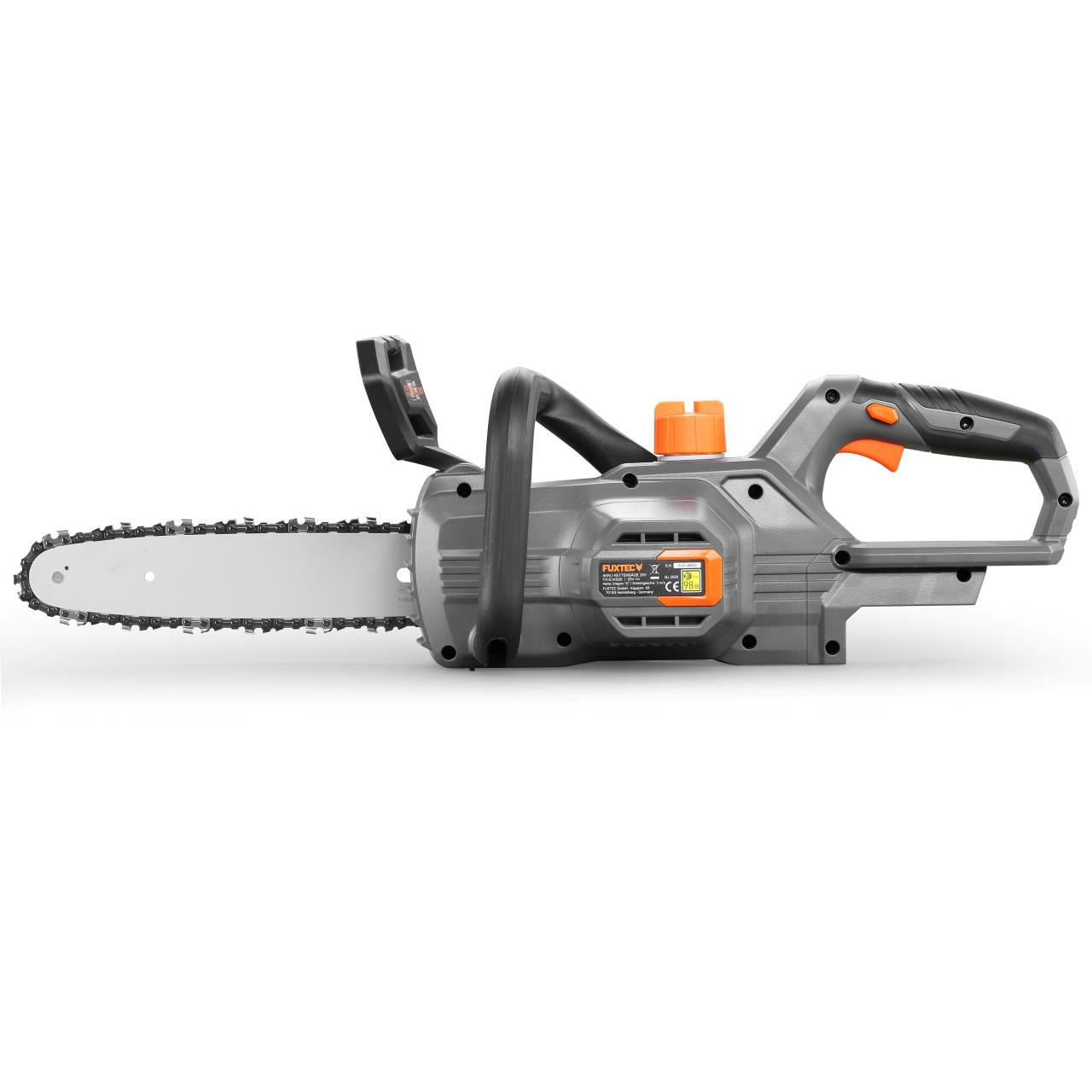 FUXTEC 20V Akku Kettensäge FX-E1KS20 SET 2 mit 1 x Akku 2Ah, 1 x Ladegerät 2,4A
