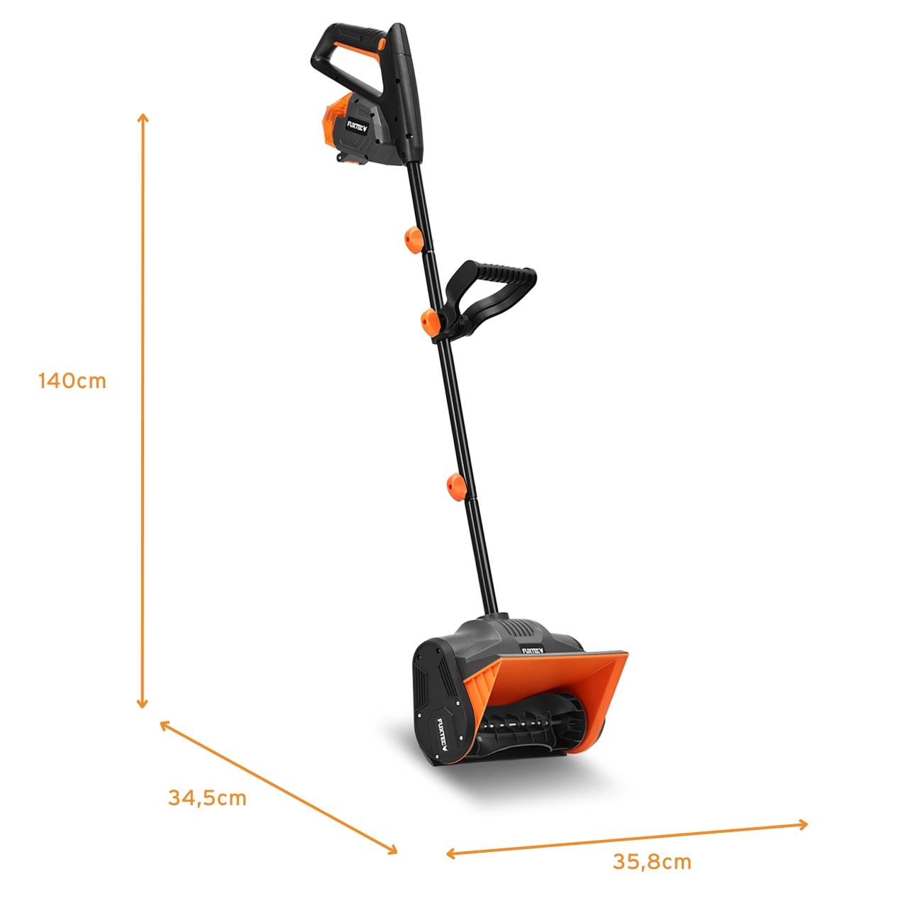 FUXTEC soplador de nieve sin cable FX-E1SCH20SET incl. batería y cargador