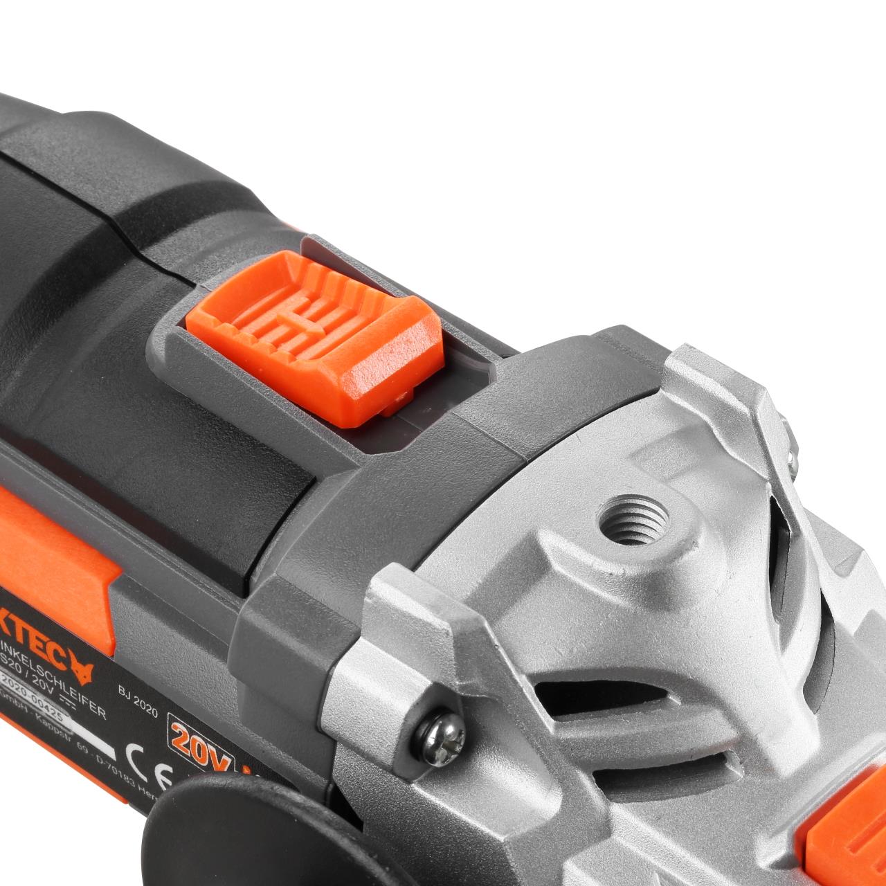 FUXTEC 20V amoladora angular FX-E1WS20 sin batería, sin cargador