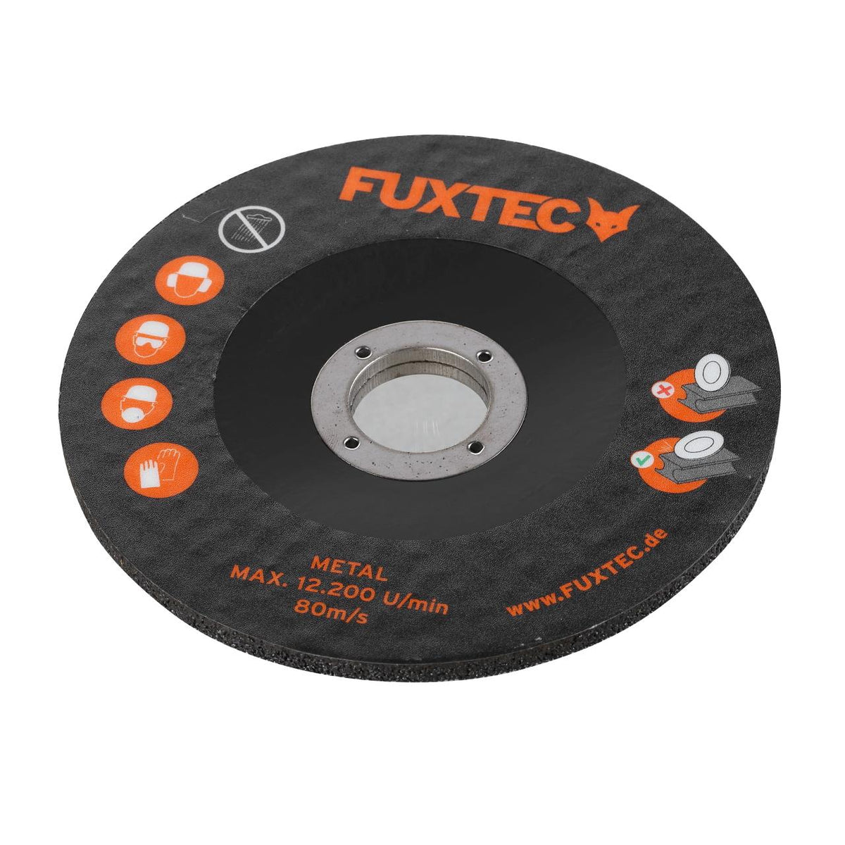 Bild 1 25er Set 115mm Trennscheiben für Metall, Stahl & Inox für 20V Akku Winkelschleifer FX-E1WS20