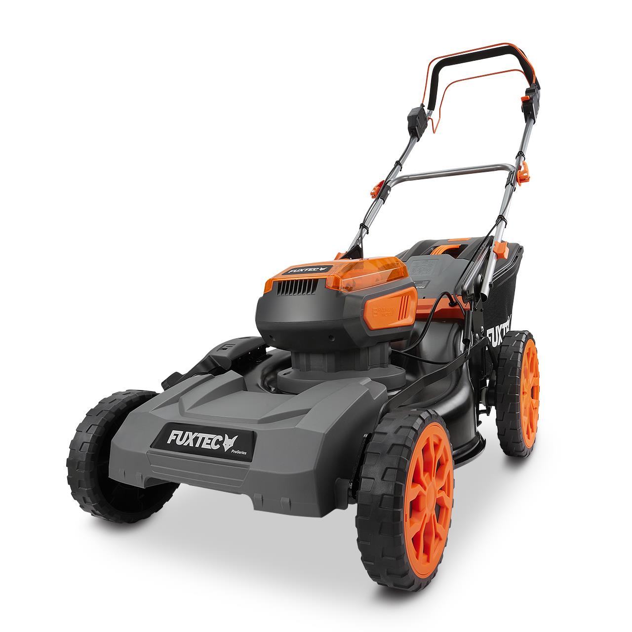 Cortacésped inalámbrico FX-E2RM46PRO SET con accionamiento flexible