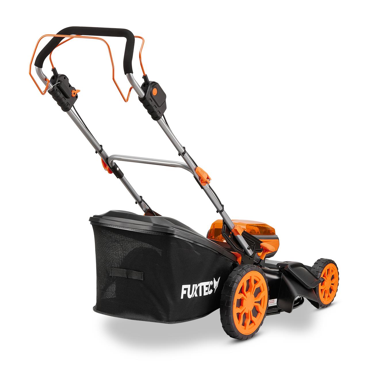 Cortacésped inalámbrico FX-E2RM46PRO SET con accionamiento flexible