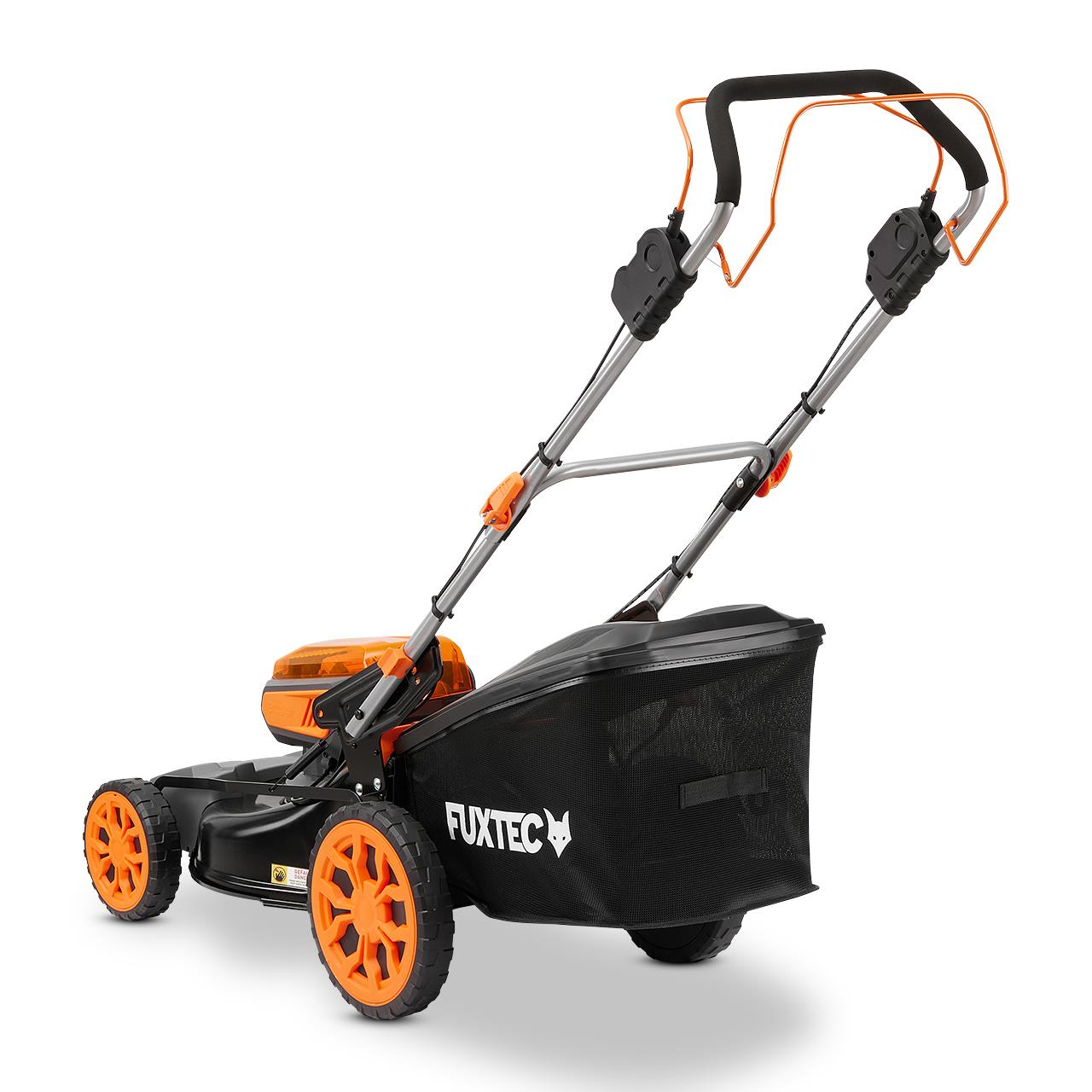 Cortacésped inalámbrico FX-E2RM46PRO SET con accionamiento flexible