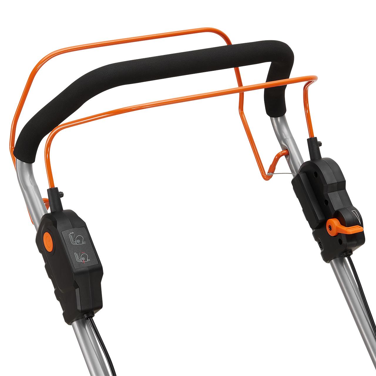 Bild 1 Akku Rasenmäher FX-E2RM46PRO SET mit flexiblem Antrieb