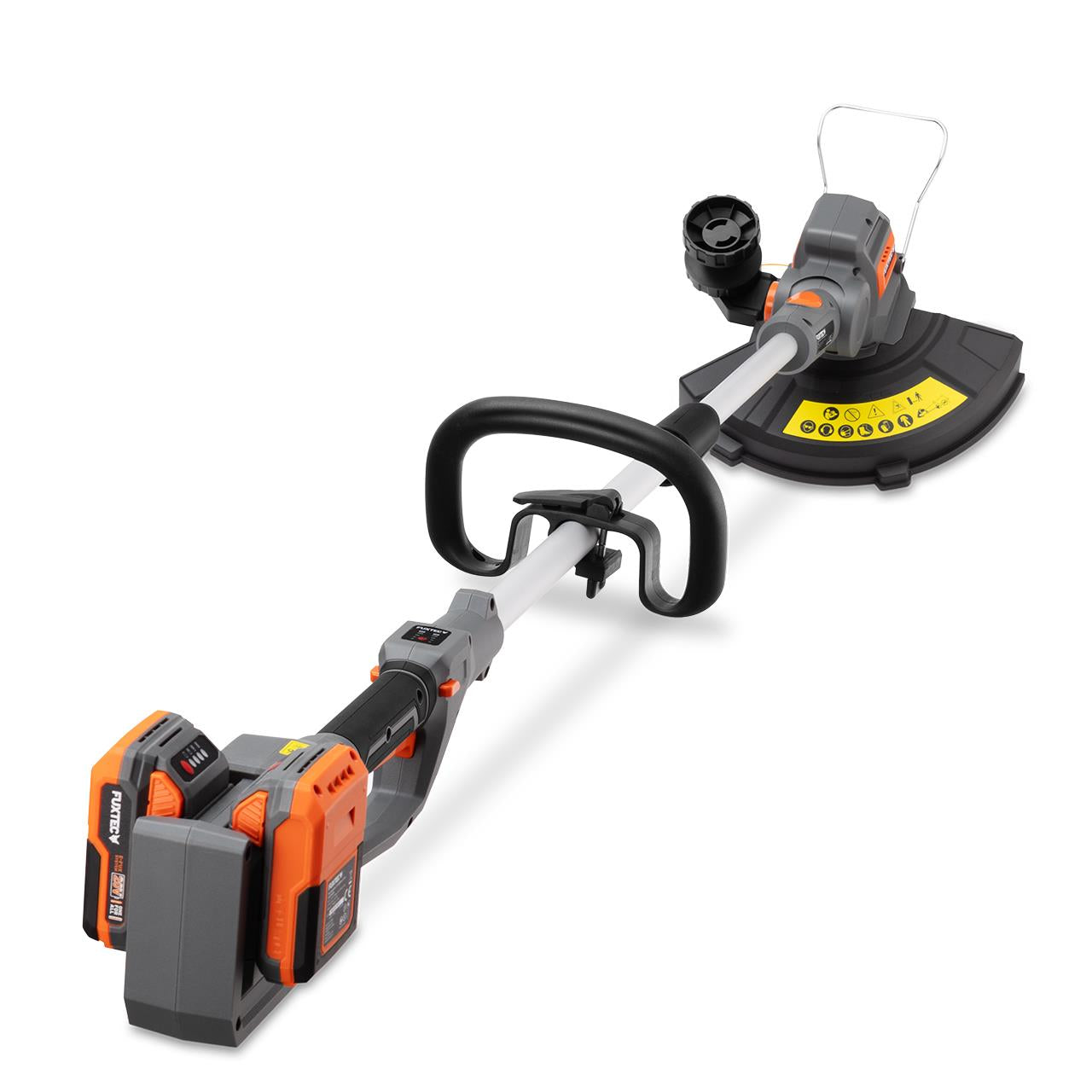 Cortabordes a batería FX-E2RTSET, con 2 baterías de 2 Ah y 1 cargador doble de 2,4 A