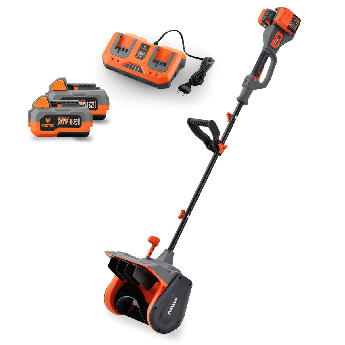 Akku Schneefräse FX-E2SCH SET mit 2 Akkus