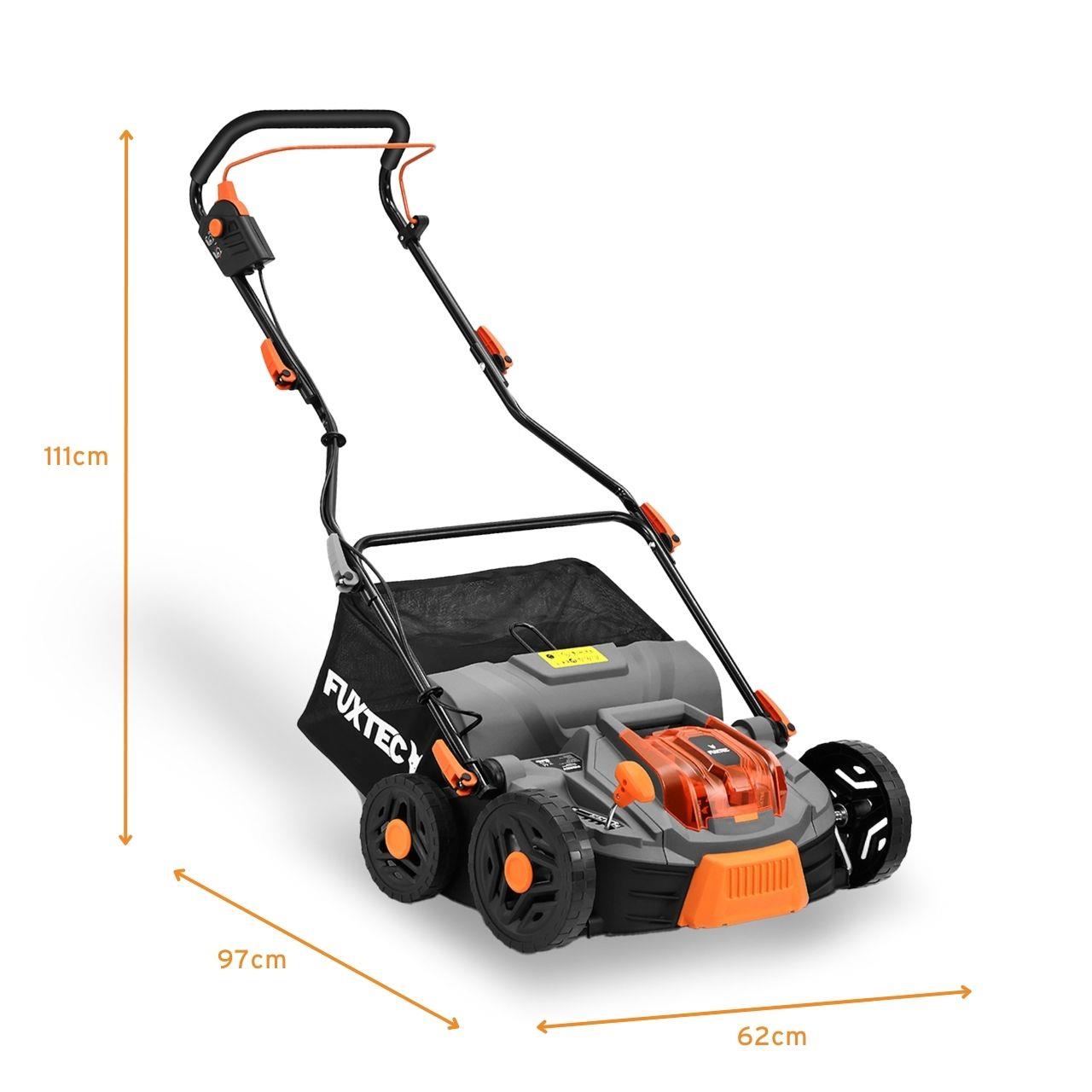 Escarificador inalámbrico FUXTEC 40V SET FX-E2VE38SET
