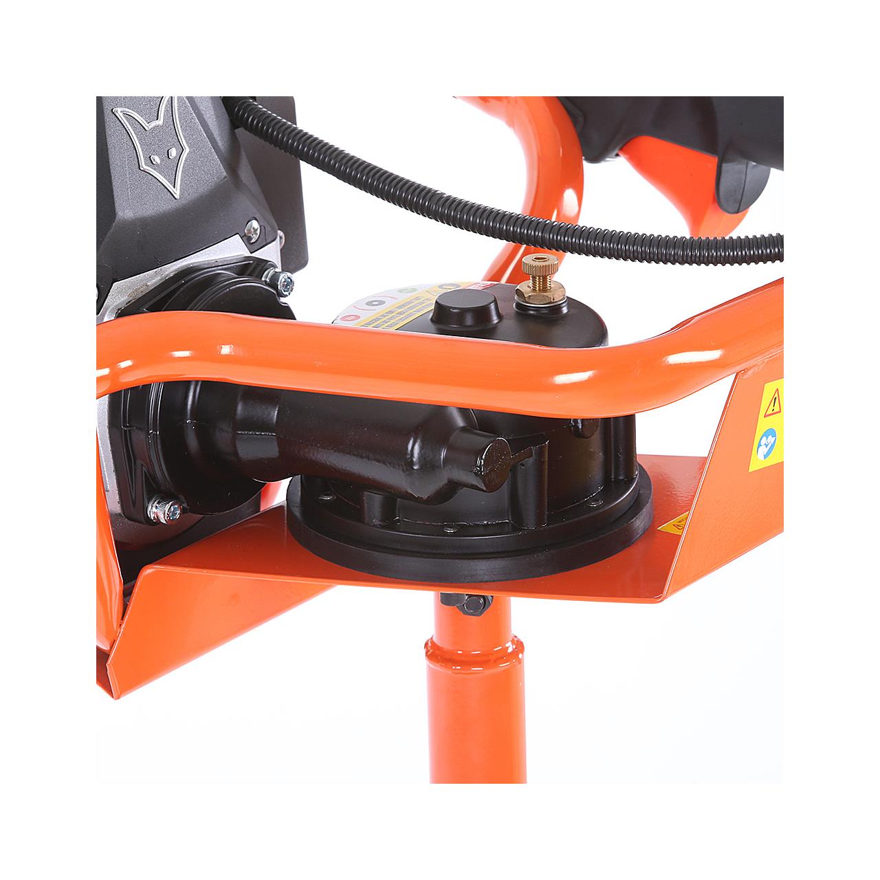 FUXTEC FX-EB152 Taladro de Tierra Ahoyador, 3CV, 52CC - con 3 Brocas de 100/150/200mm