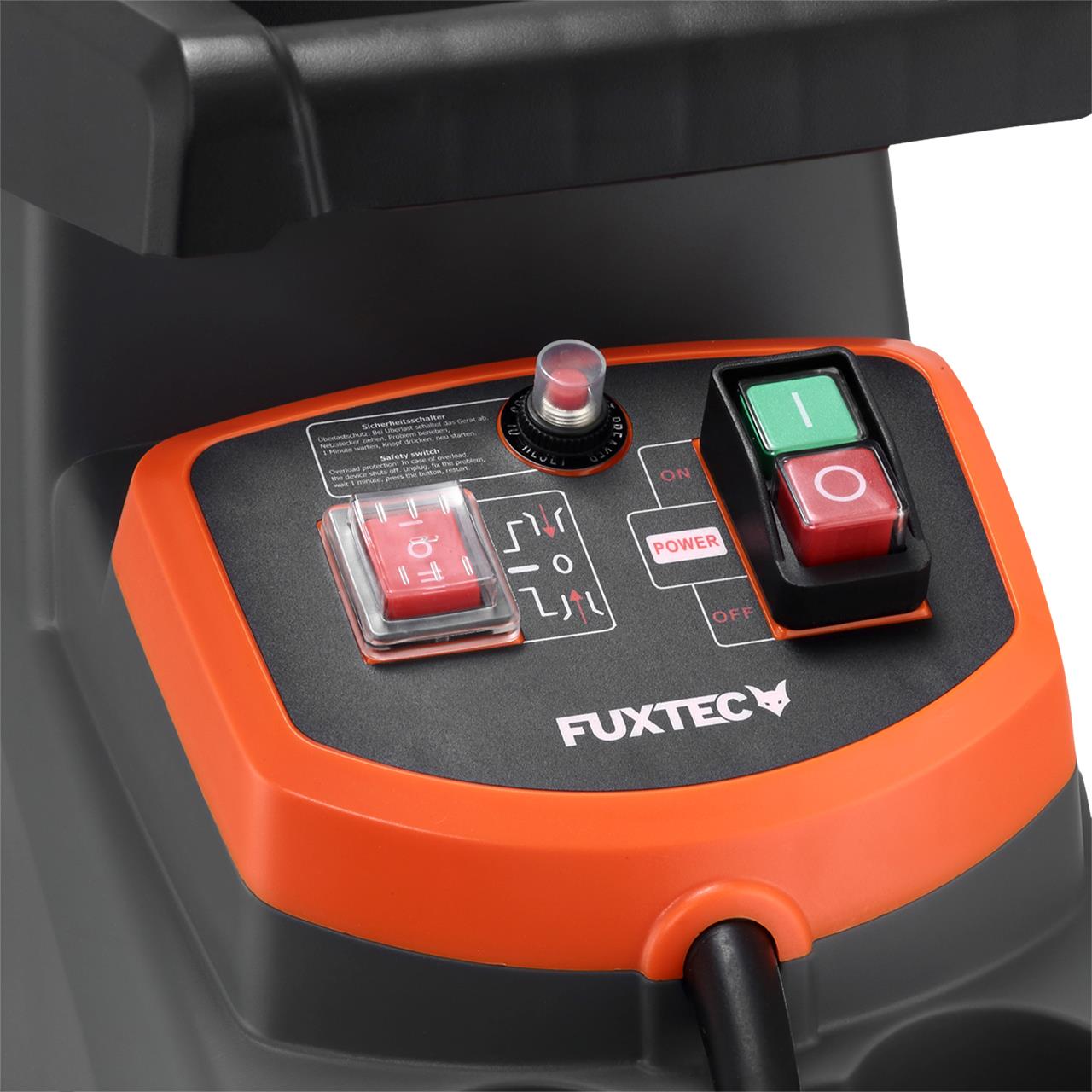 Trituradora eléctrica de jardín FUXTEC FX-EGH2800T 2800W