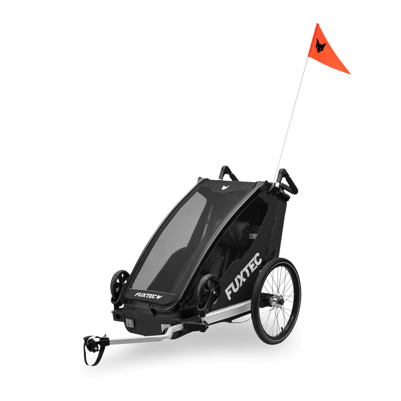 FUXTEC Remolque bici 1 plaza FX-FA1S
