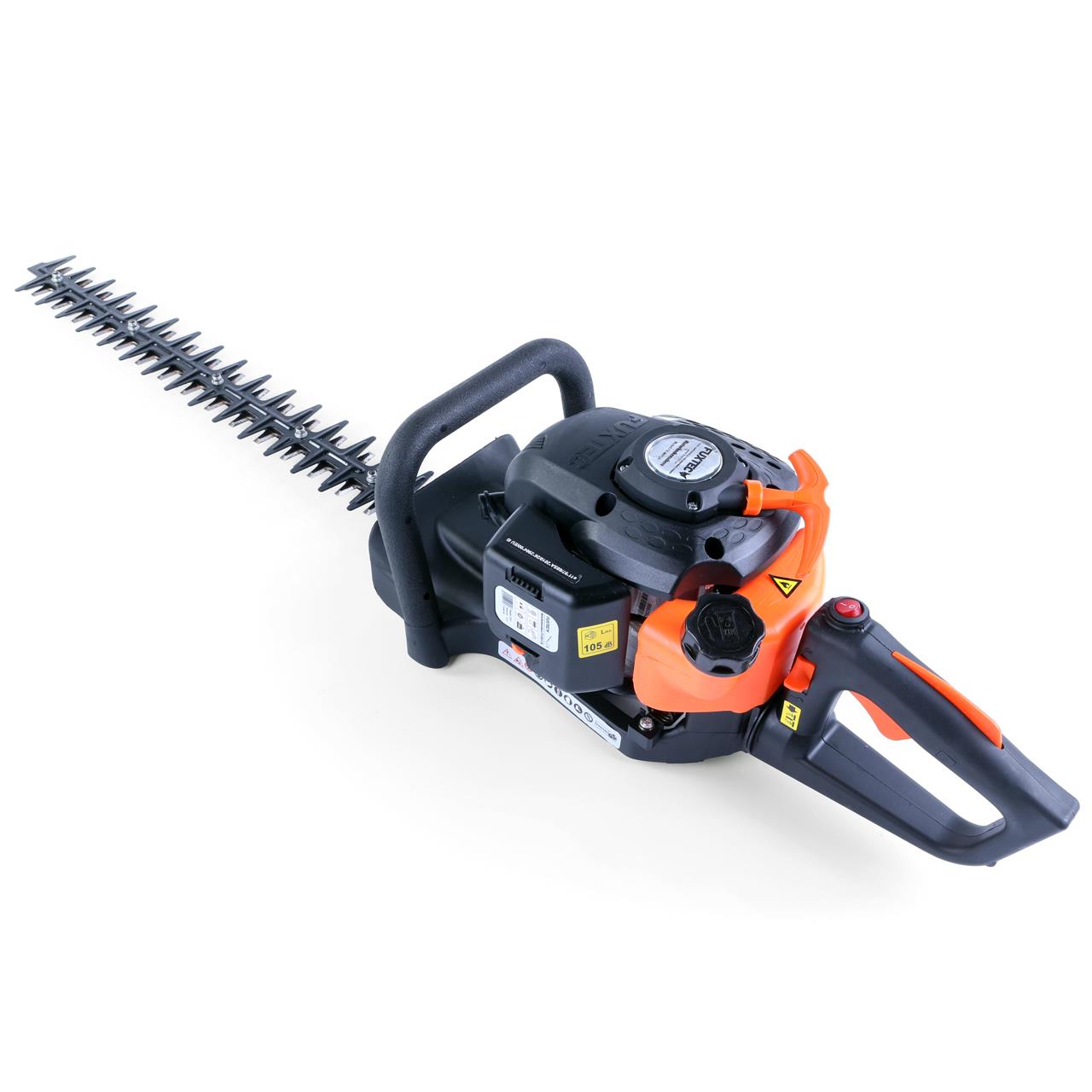 FUXTEC Cortasetos Gasolina FX-MH126, Longitud de Corte 550 mm, Motor de 2 Tiempos, 25,4cc