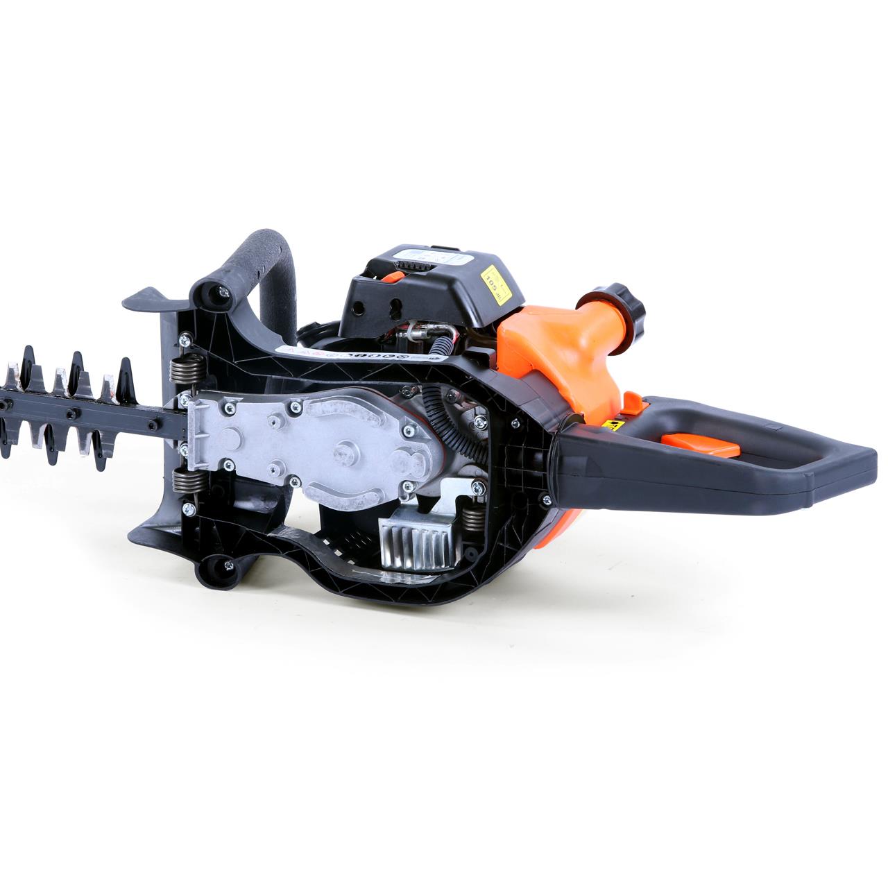 FUXTEC Cortasetos Gasolina FX-MH126, Longitud de Corte 550 mm, Motor de 2 Tiempos, 25,4cc