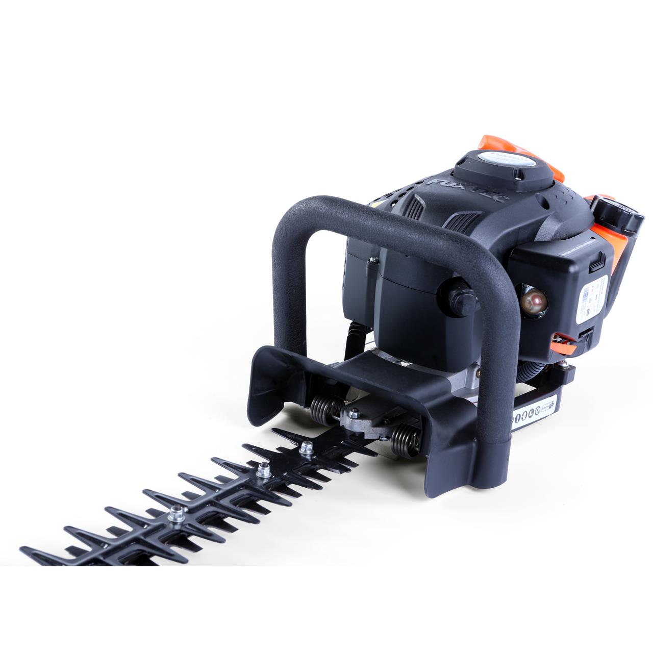 FUXTEC Cortasetos Gasolina FX-MH126, Longitud de Corte 550 mm, Motor de 2 Tiempos, 25,4cc