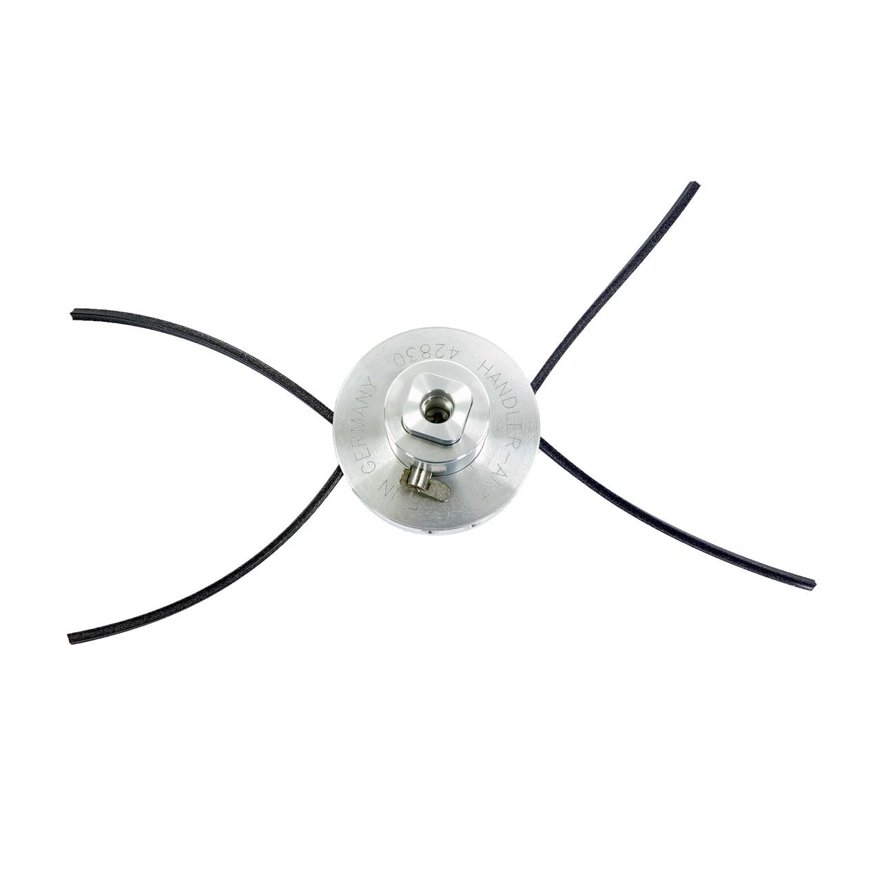 Cabezal de cepillo para maleza con función de cabezal de hilo de 8 mm para desbrozadoras