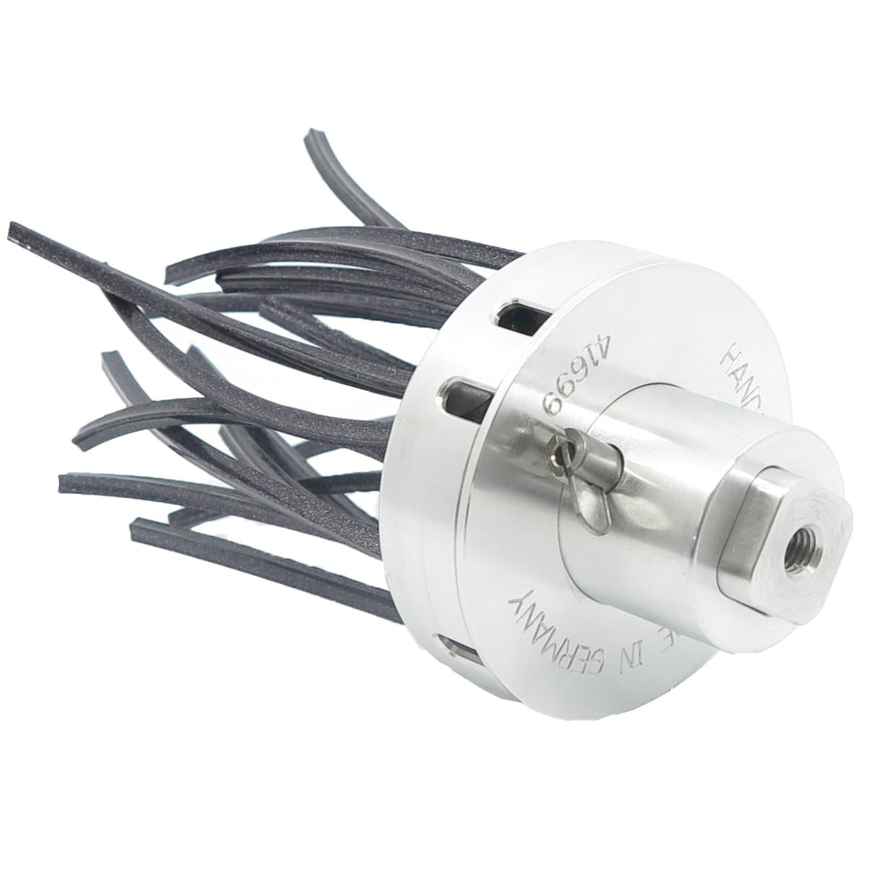 Cabezal de cepillo para maleza con función de cabezal de hilo de 8 mm para desbrozadoras