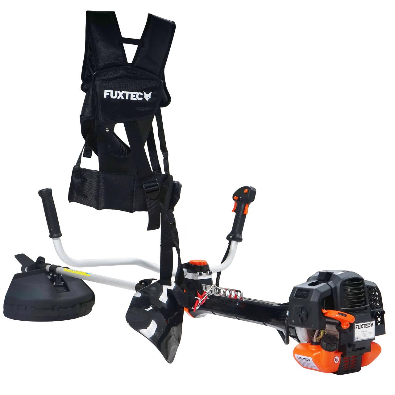 Desbrozadora Profesional de Gasolina Multifunción FUXTEC PS152 2en1 motor de 52 CC, 3 CV