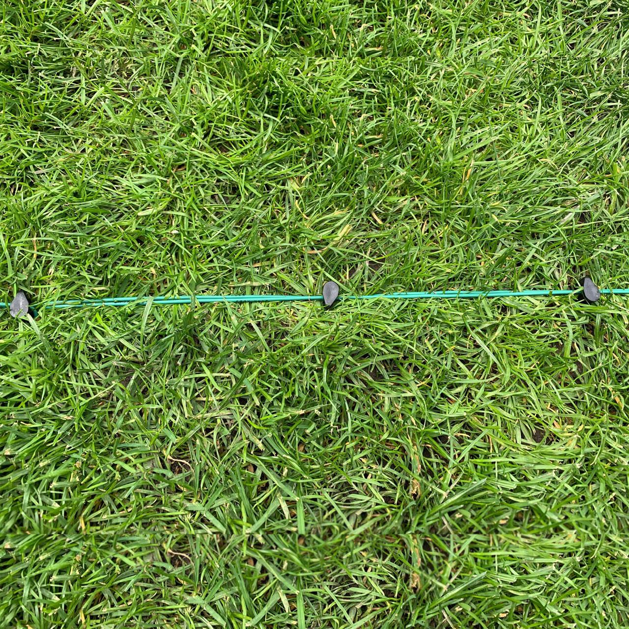 Cable delimitador 100m + 100 piquetes de tierra para robot cortacésped - Made in Germany