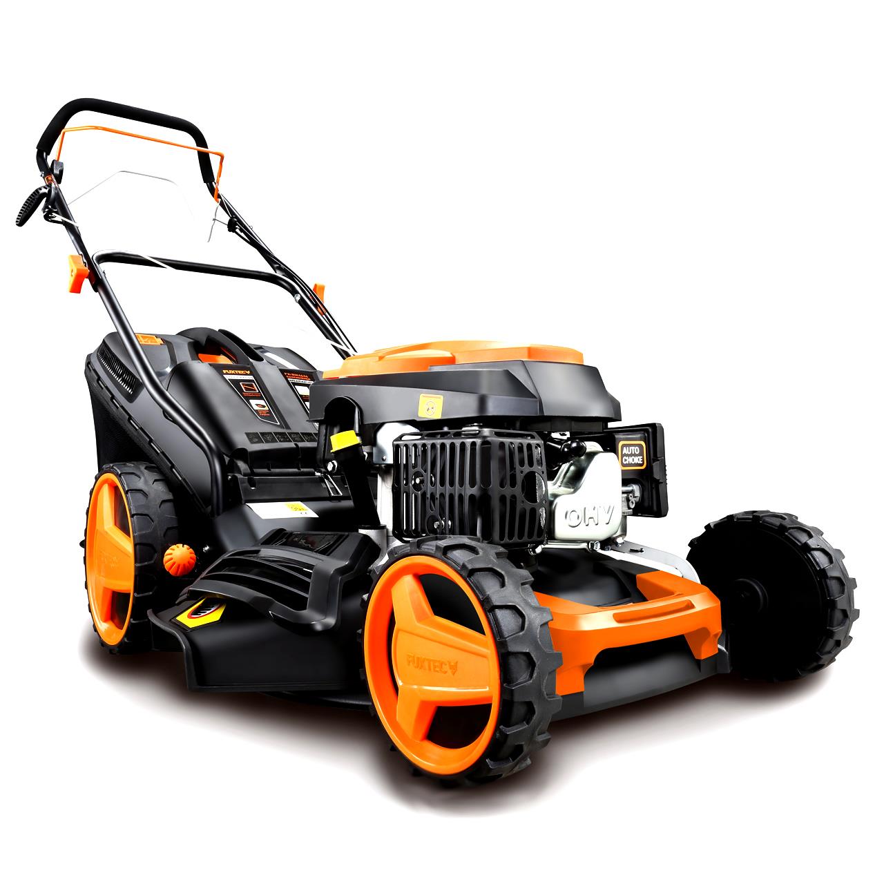 Cortacésped de tracción de gasolina autopropulsado FUXTEC FX-RM4646 46cm