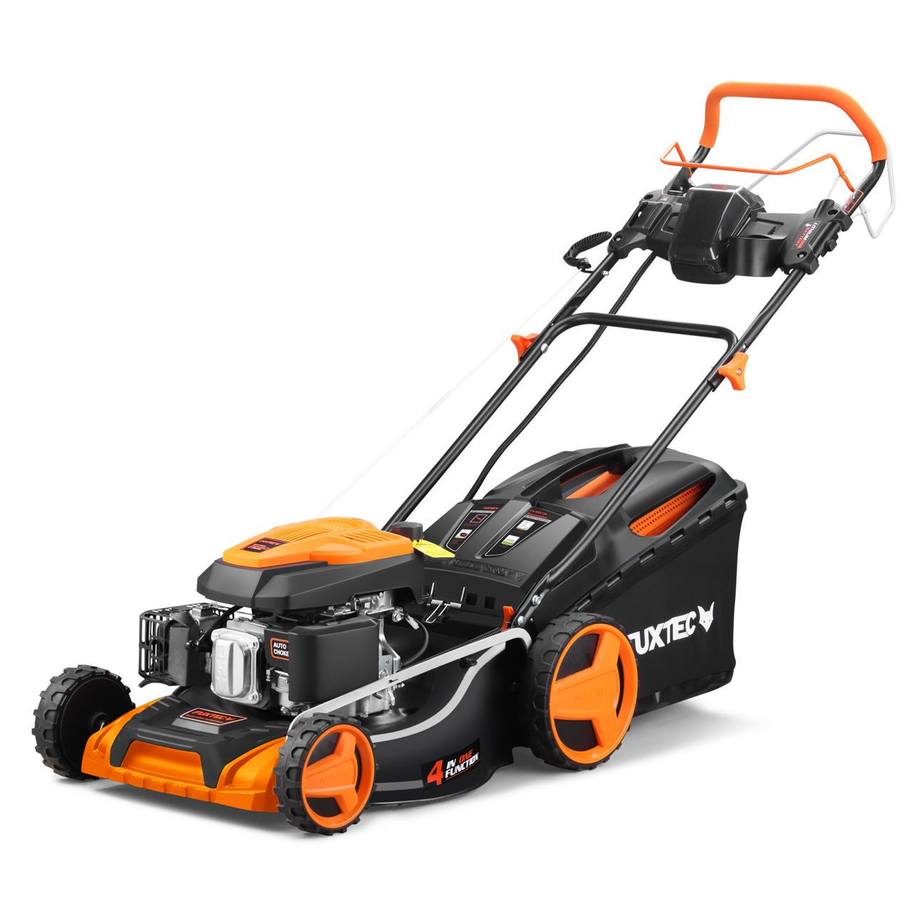FUXTEC FX-RM5196eS cortacésped de gasolina autopropulsado 4en1