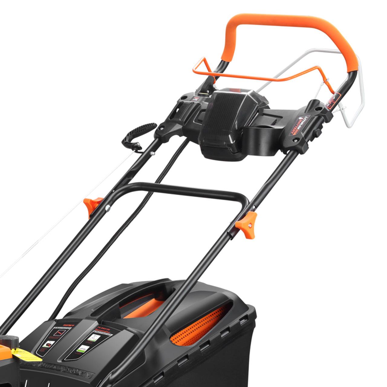 FUXTEC FX-RM5196eS cortacésped de gasolina autopropulsado 4en1
