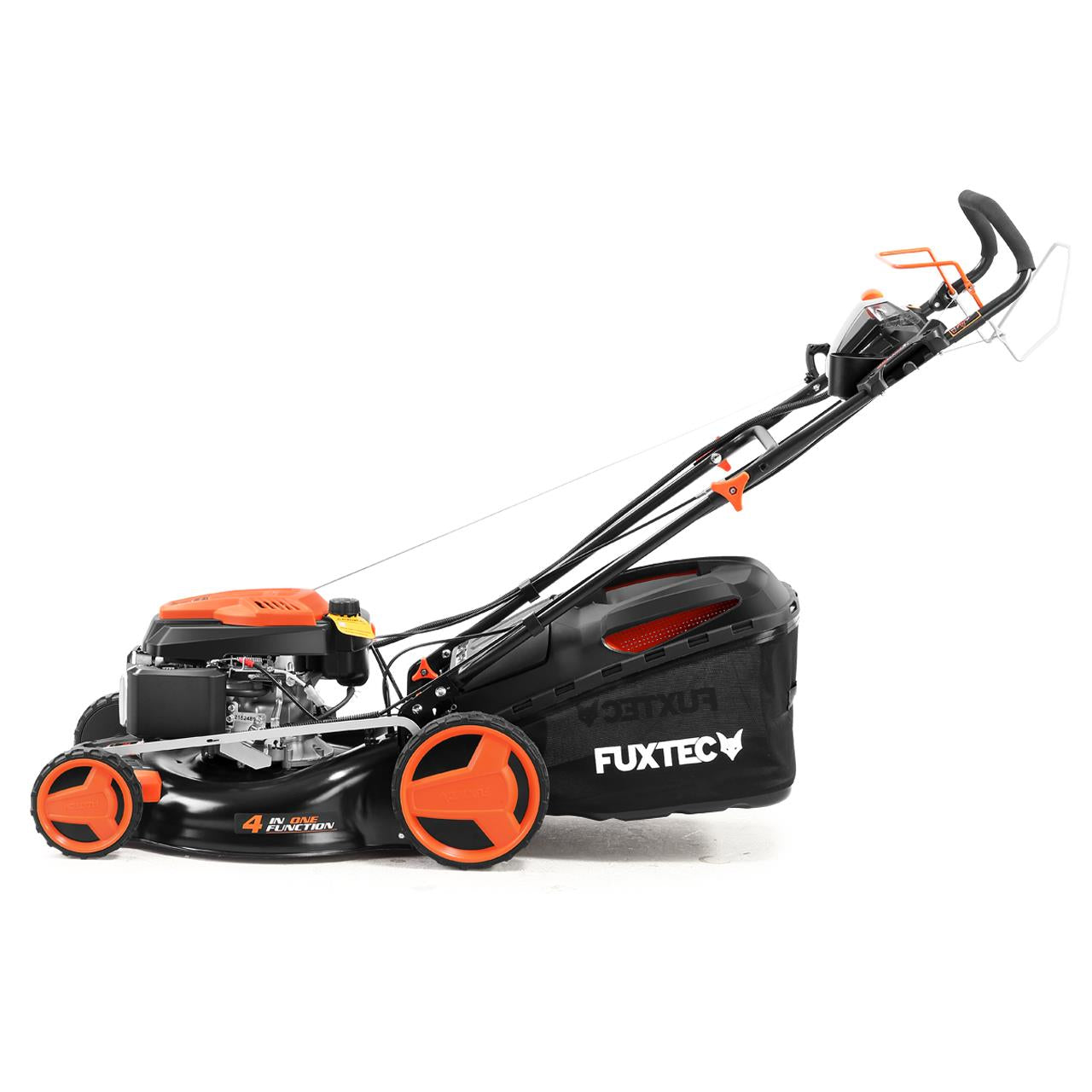 Cortacésped de gasolina FX-RM5196eS-PRO con E-start y transmisión autopropulsada regulable