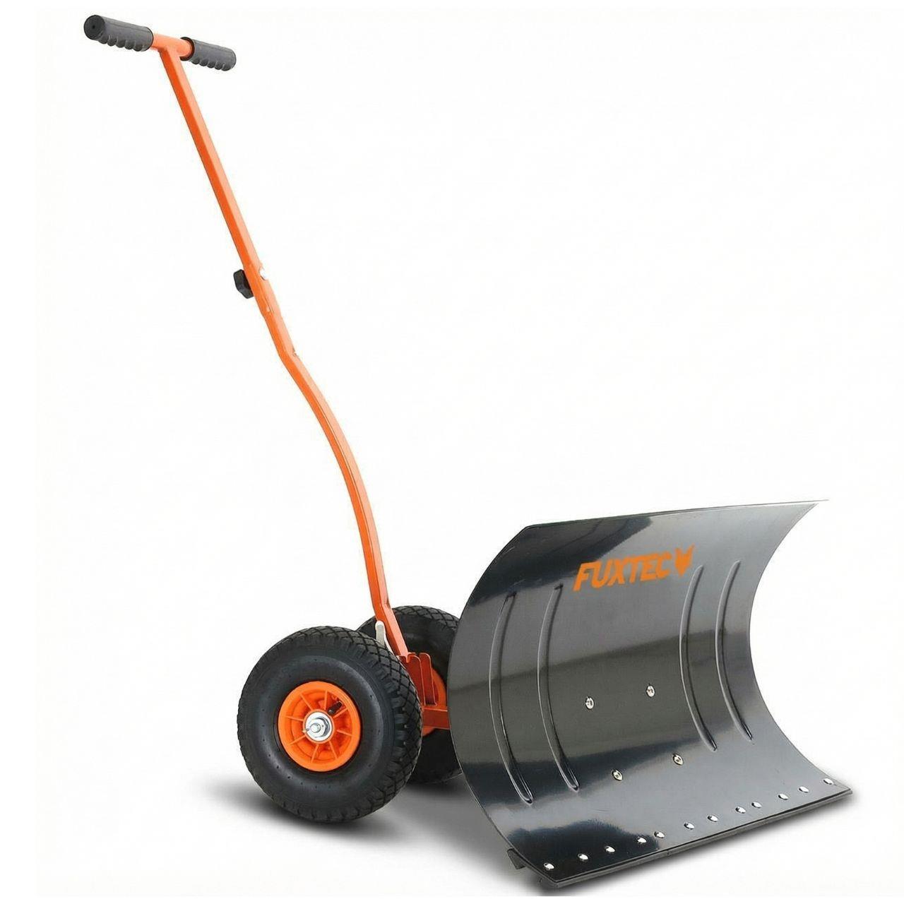 Fuxtec Pala de nieve FX-SS740 con ruedas