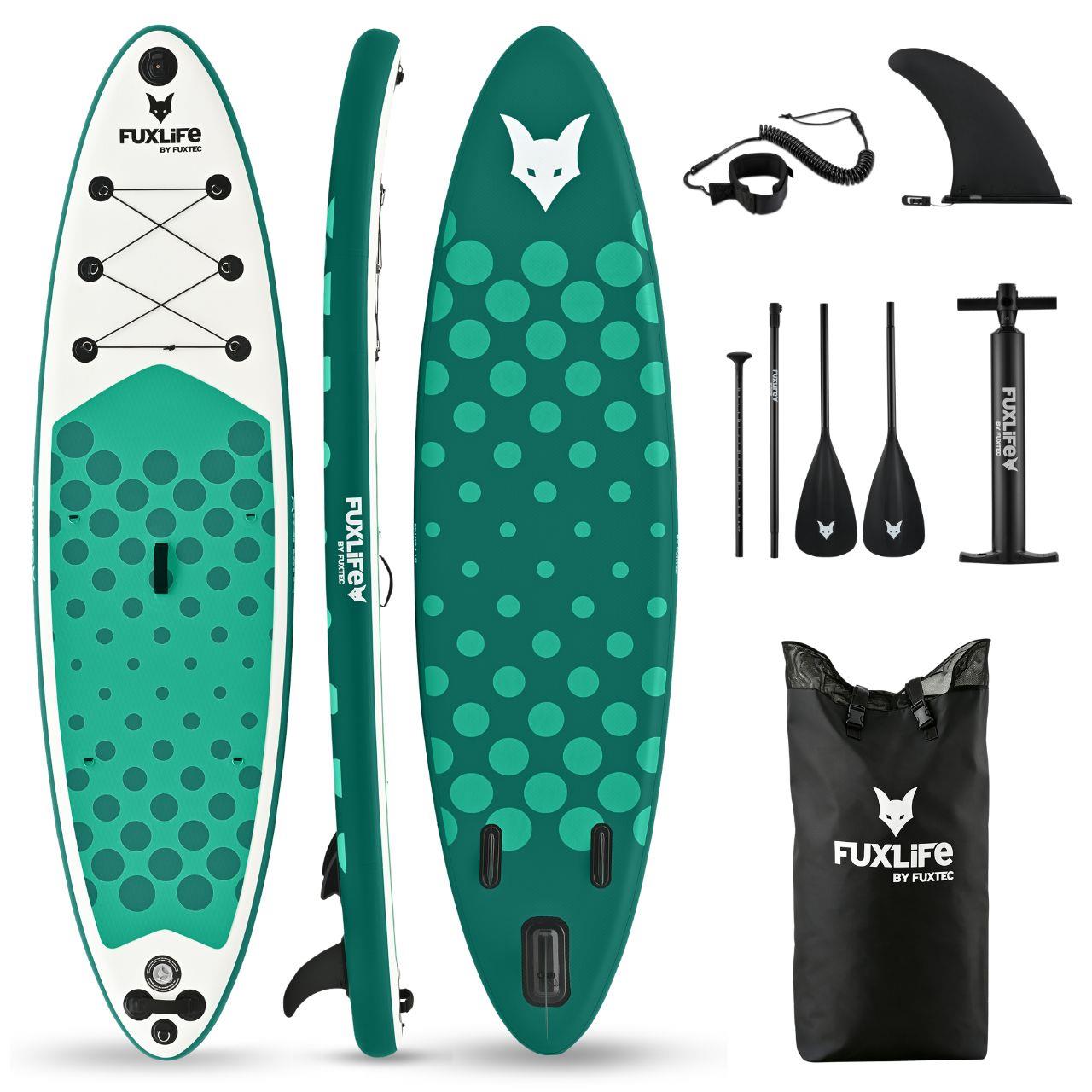 Bild 1 FUXLIFE Stand Up Paddle Board FX-SUP320eco grau