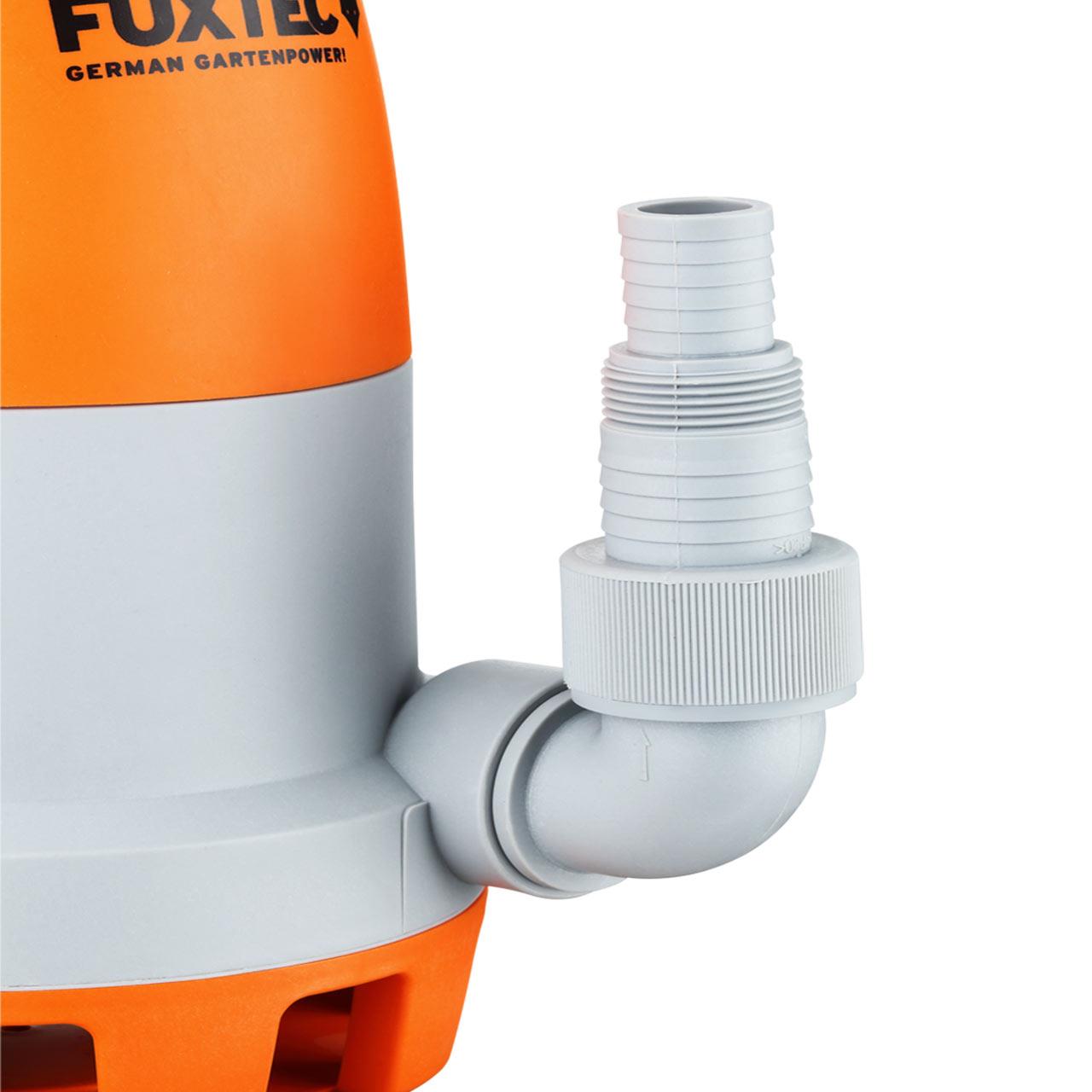 Bomba sumergible de aguas residuales FUXTEC FX-TP1350 350 watts, máx. 7500 l/h