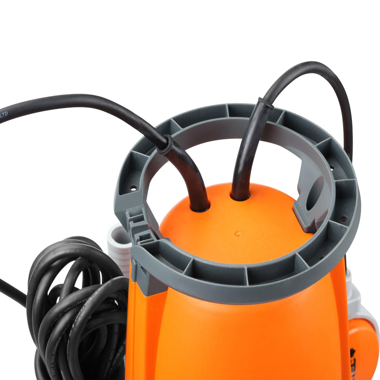 Bomba sumergible de aguas residuales FUXTEC FX-TP1350 350 watts, máx. 7500 l/h