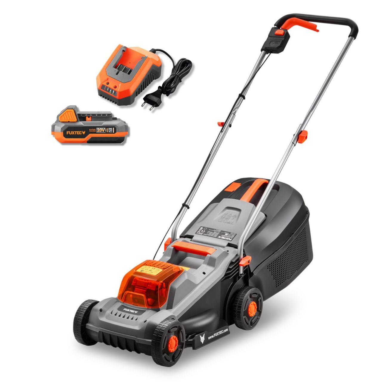 Cortacésped a batería FUXTEC 20V FX-E1RM20ECO-SET