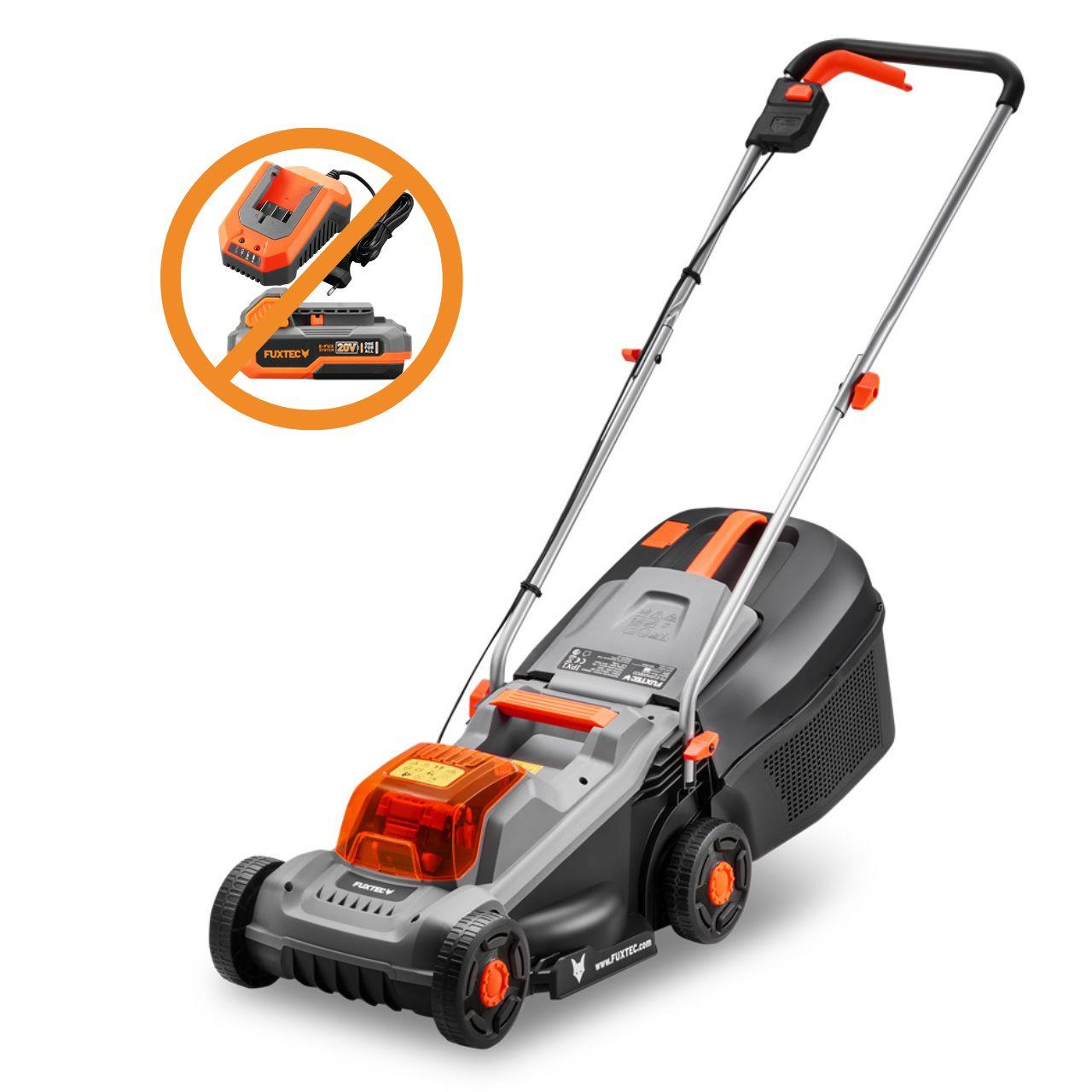 FUXTEC 20V cortacésped inalámbrico FX-E1RM20ECO sin batería, sin cargador