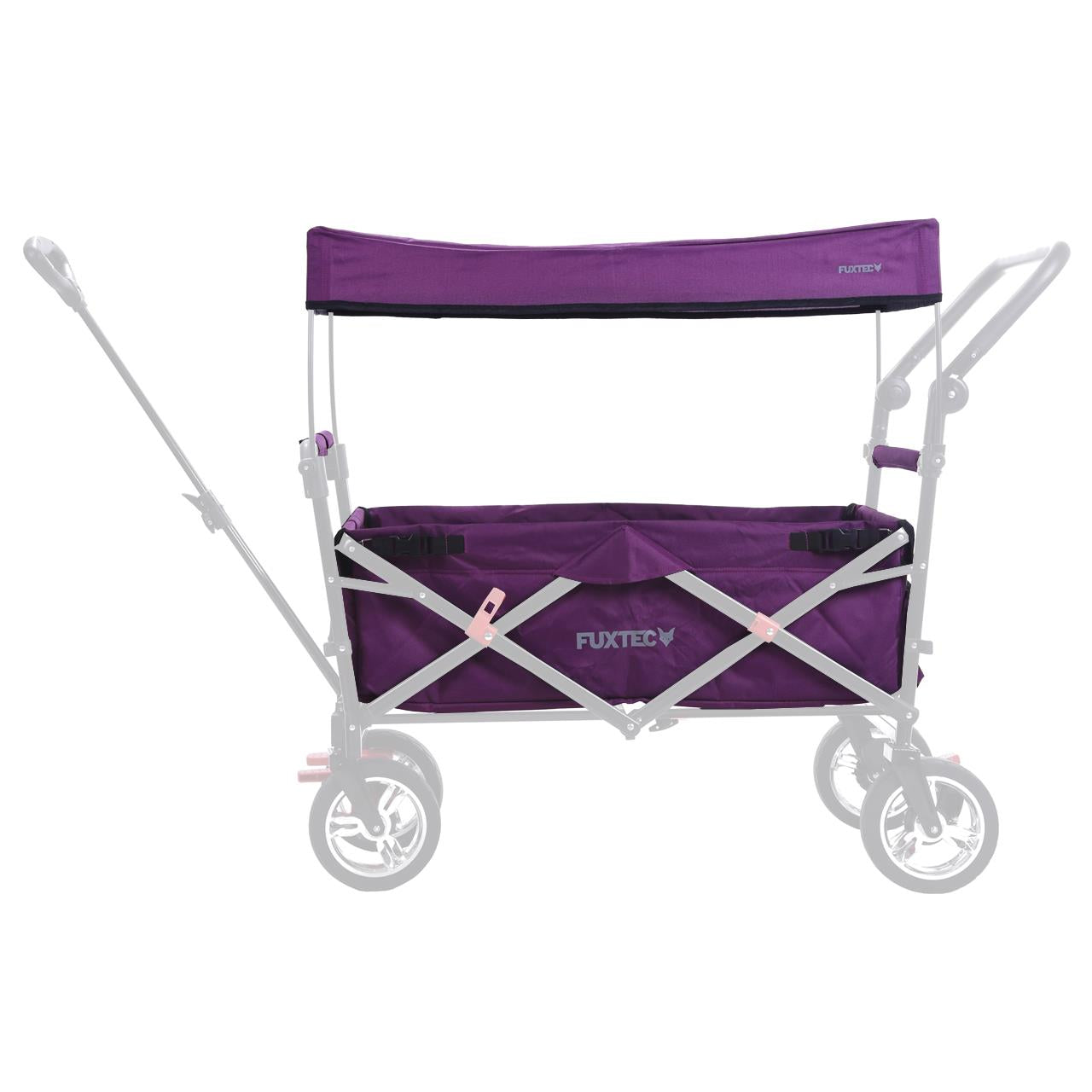 Cubierta de tela completa en morado para carrito CT-700