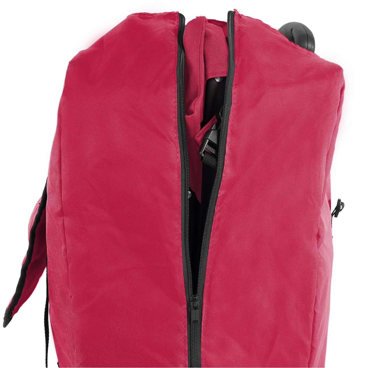 Bolsa de transporte y viaje acolchada de FUXTEC FX-CT700 & FX-CT800 rojo