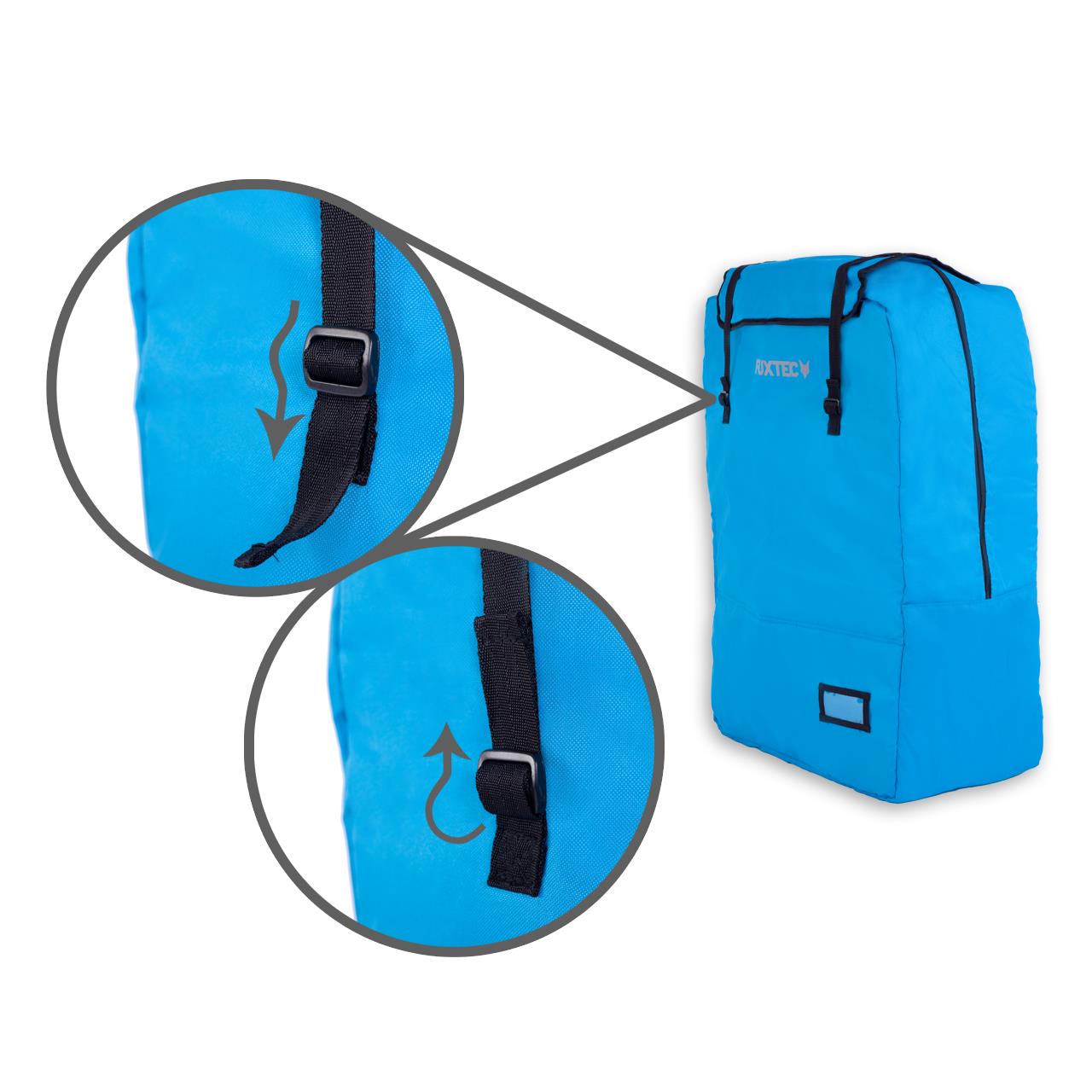 Bolsa de transporte y viaje acolchada de FUXTEC FX-CT700 & FX-CT800 Azul