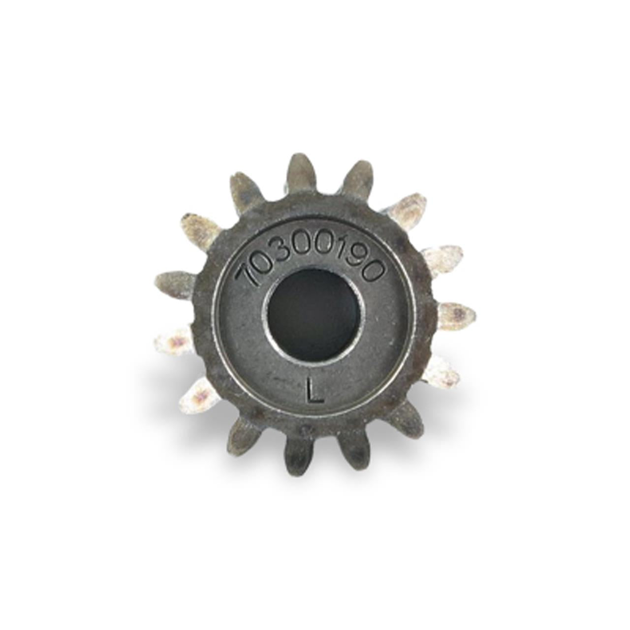 Piñón de arrastre izquierdo 70300190 para RM2060PRO y RM5396P