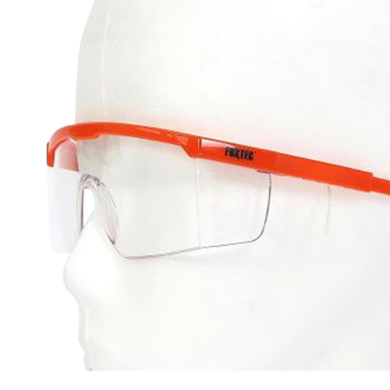 FUXTEC B507 Gafas de seguridad Lente transparente con logotipo