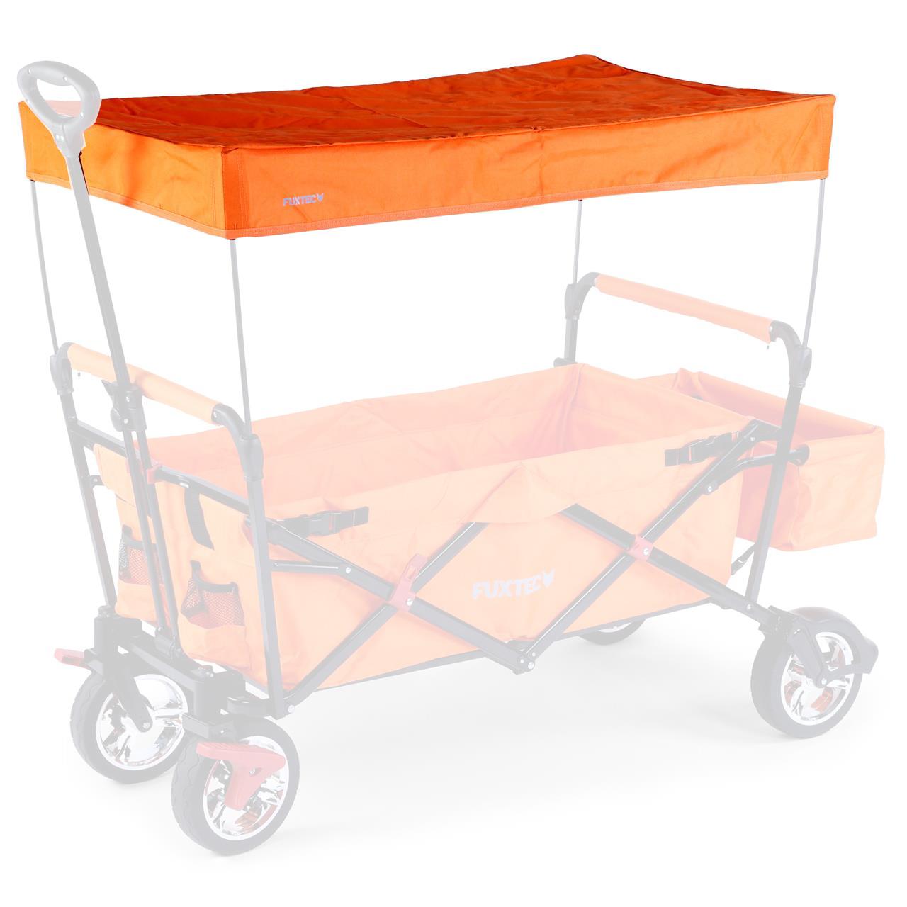 Toldo solar FUXTEC Bollerwagen NARANJA