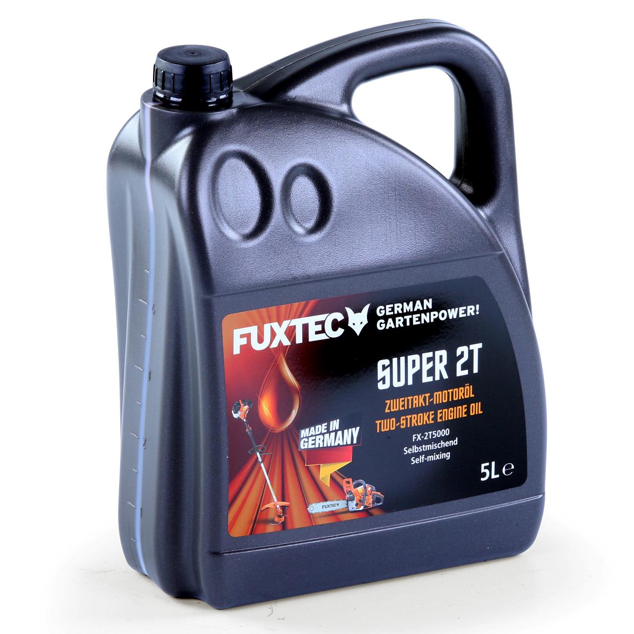 Aceite FUXTEC FX-2T5000 de 2 tiempos 5 litros automix - Made in Germany