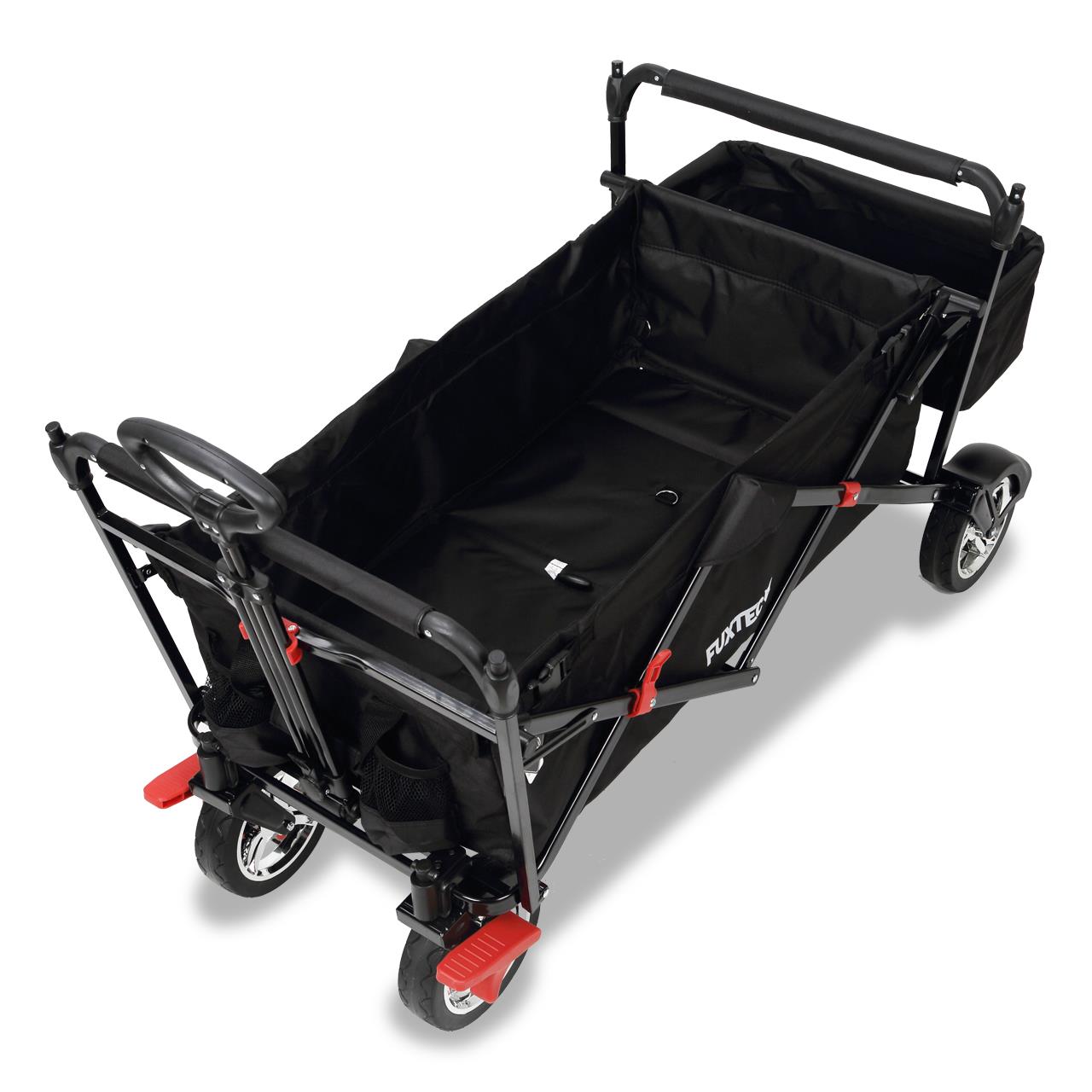 FUXTEC handcart FX-CT500 edición VfB Stuttgart con techo solar