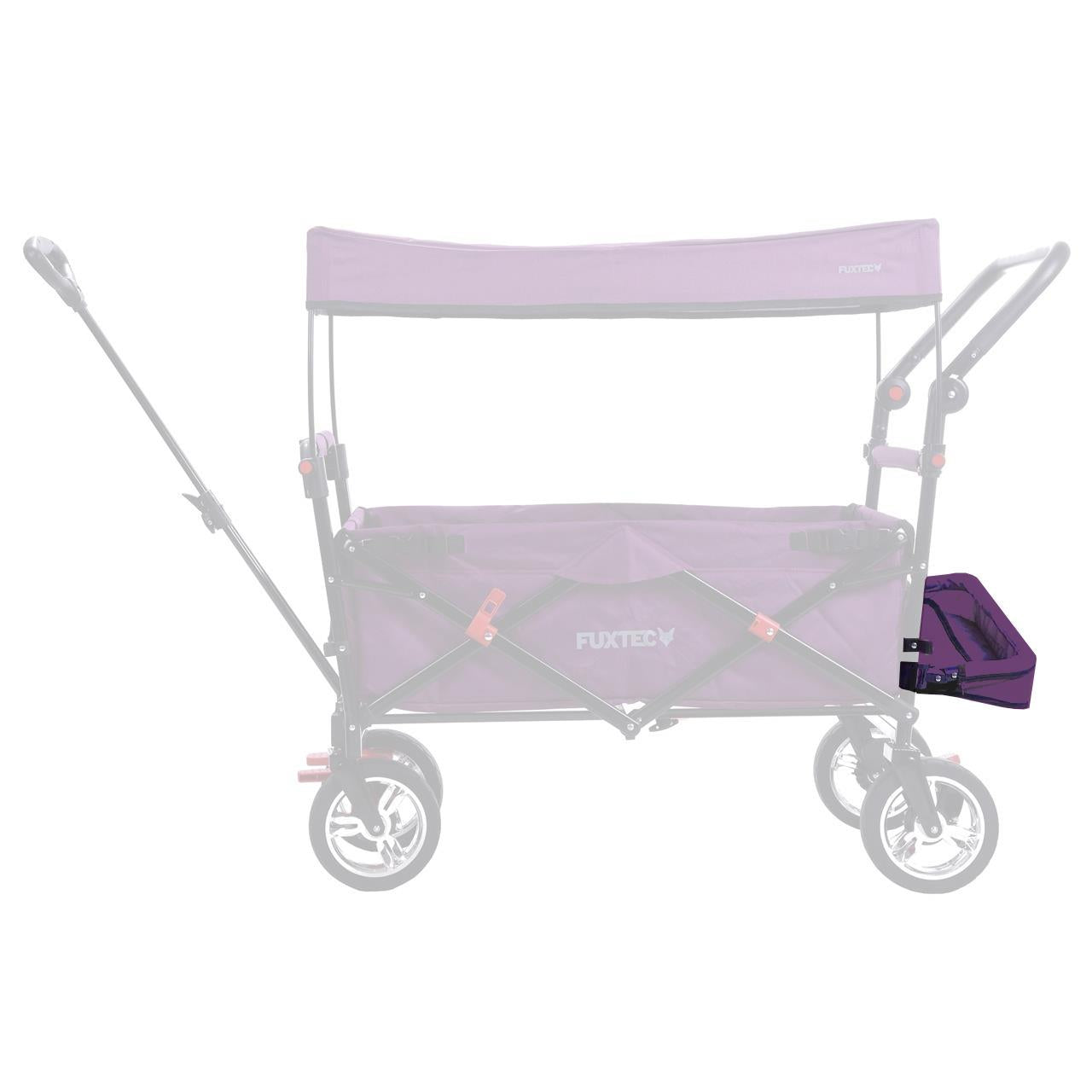 Ampliación del espacio interior para carrito CT-800 en morado