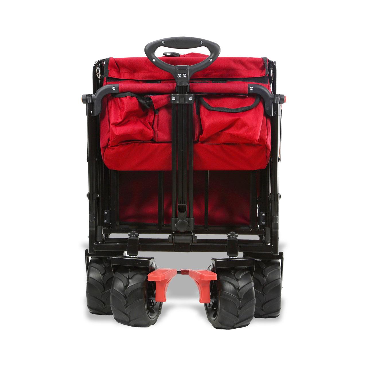 Carrito de playa plegable FX-CTB800 FUXTEC con toldo protector UV, mango empuje y extensión internar cap. de carga 75kg - Grundartikel