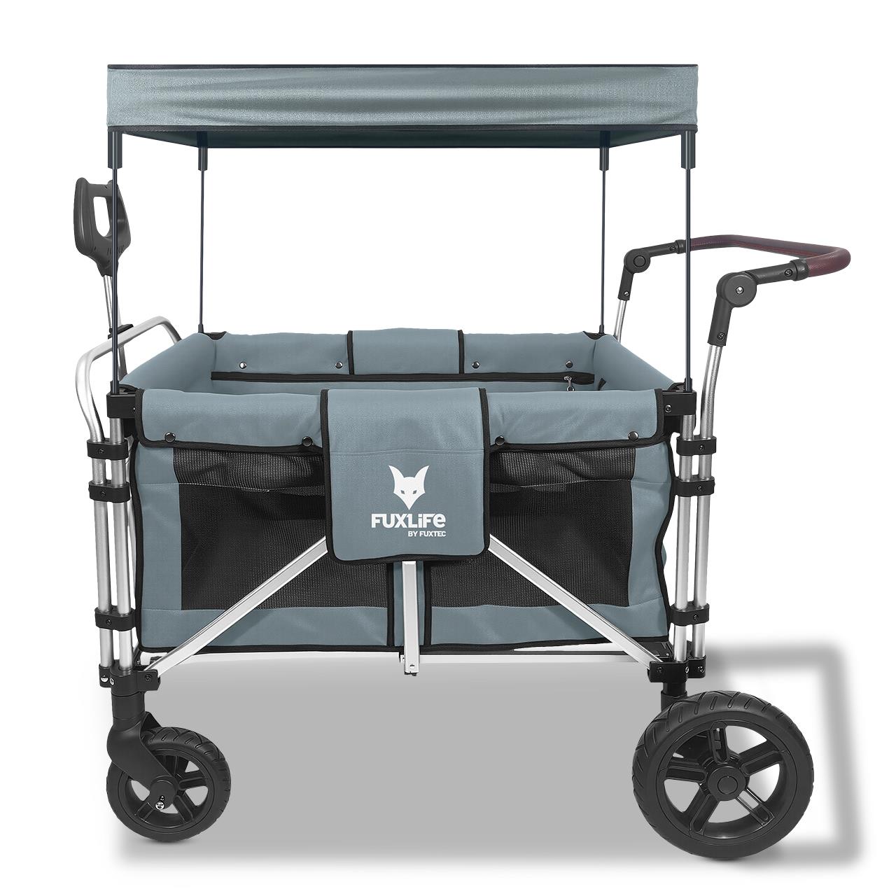 FUXLIFE Carro de mano Premium de 4 plazas FX-CTXL900