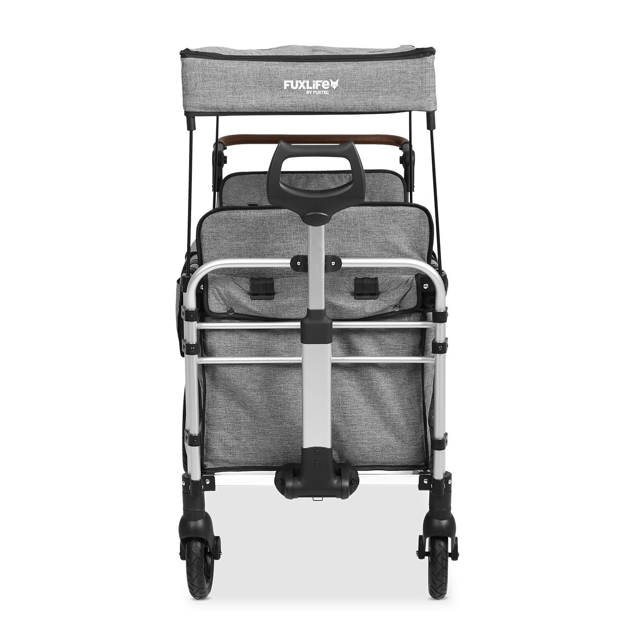 FUXLIFE Carro de mano Premium de 4 plazas FX-CTXL900